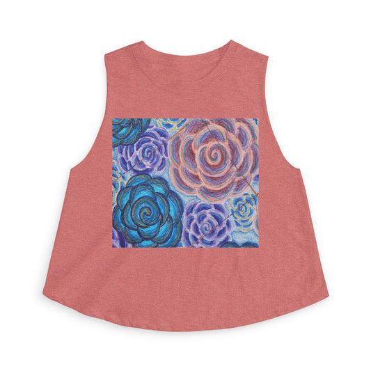 Art Women's Crop Top - Hometown Roses