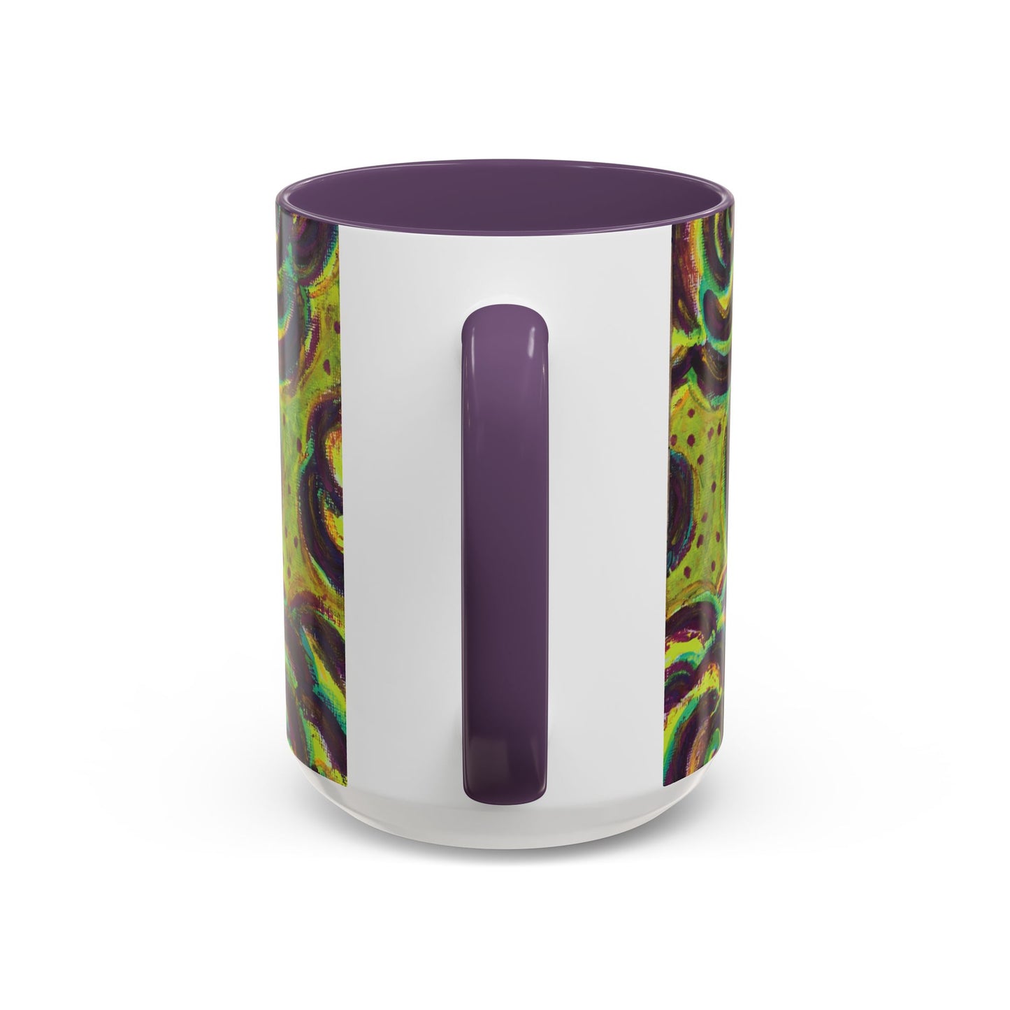 Art Accent Mug - Peridot Roses