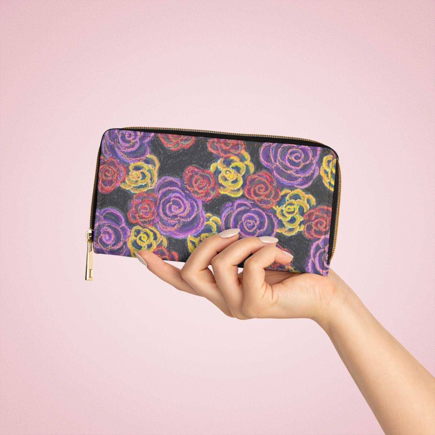 Art Wallet - Midnight Roses