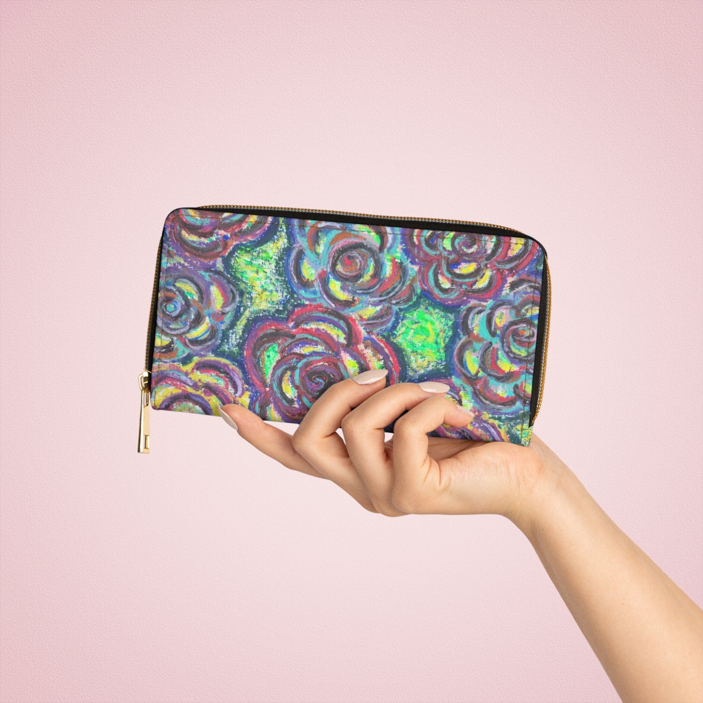 Art Wallet - Garden Roses