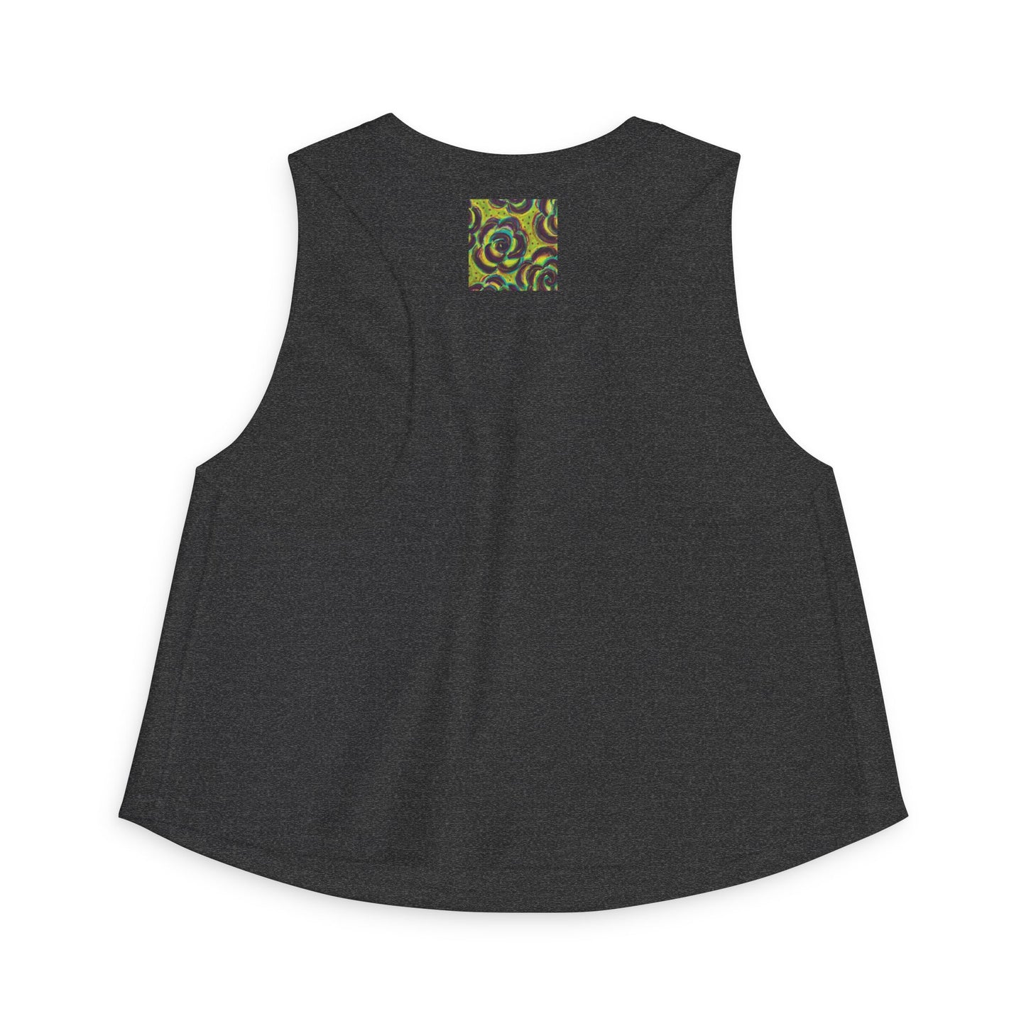 Art Women's Crop Top - Peridot Roses
