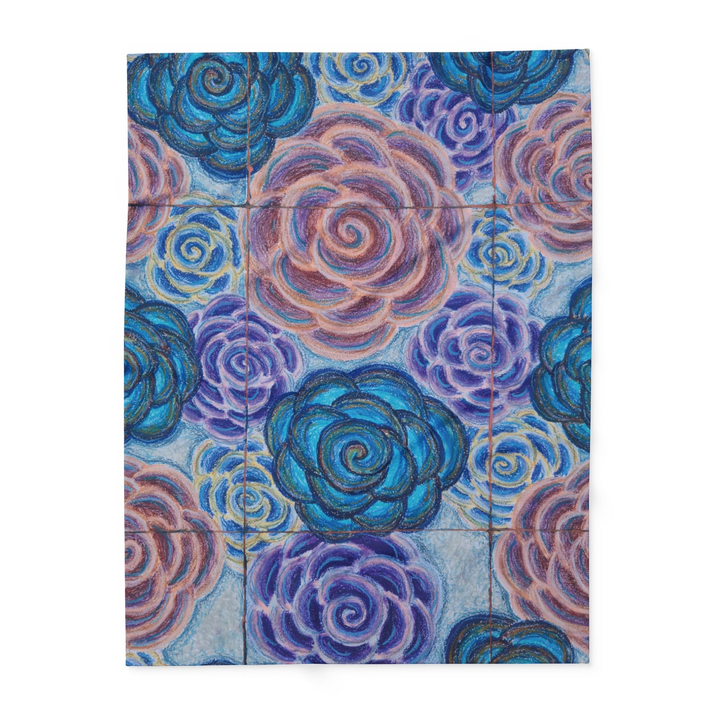 Art Fleece Blanket - Hometown Roses