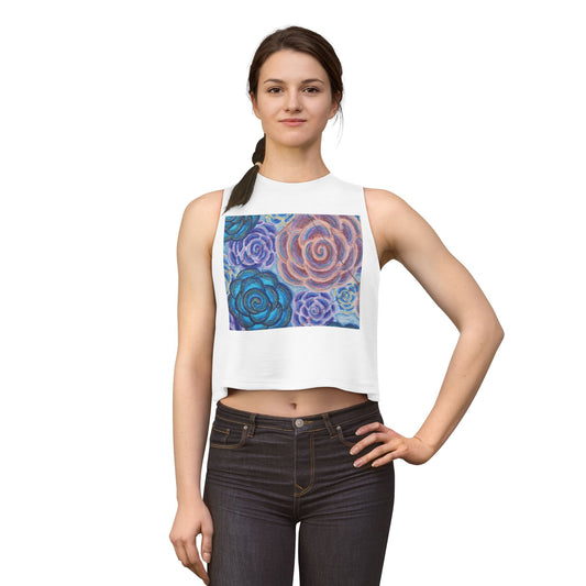 Art Women's Crop Top - Hometown Roses