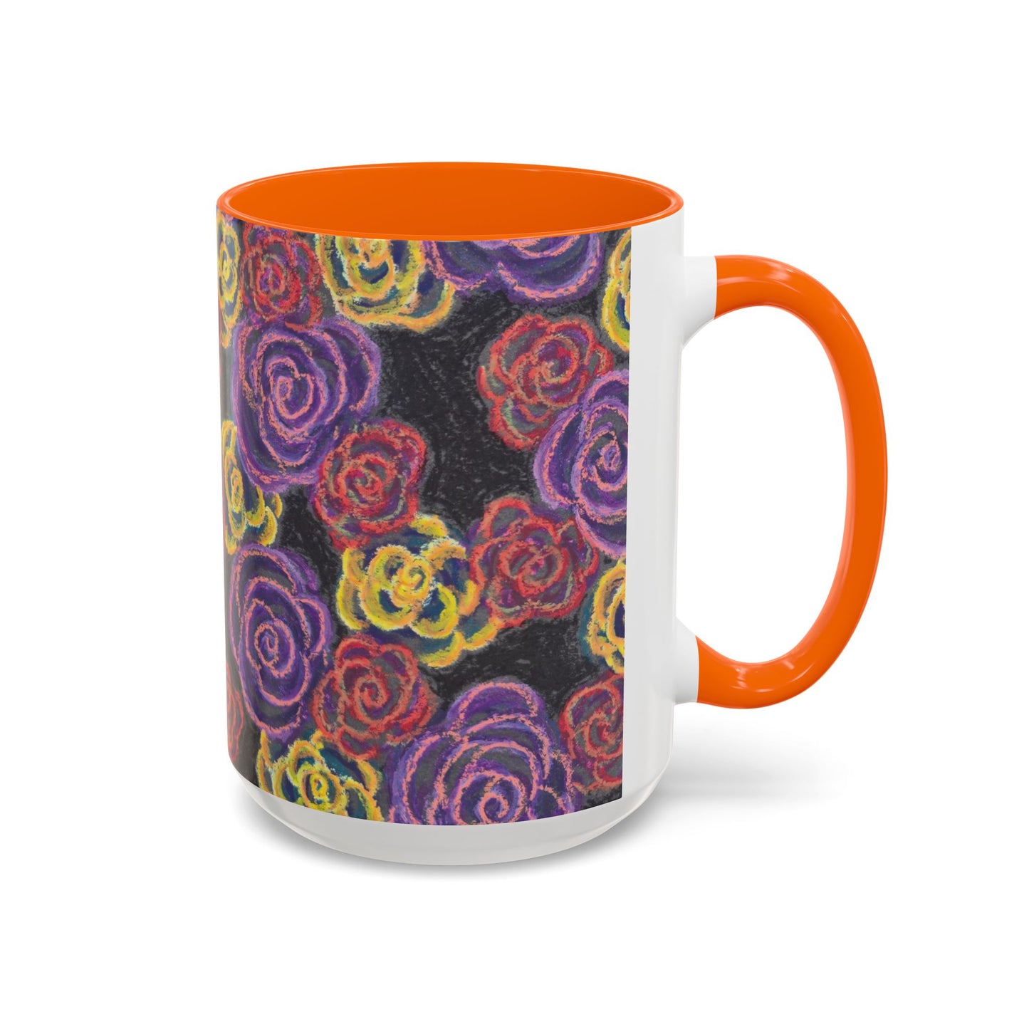 Art Accent Mug - Midnight Roses