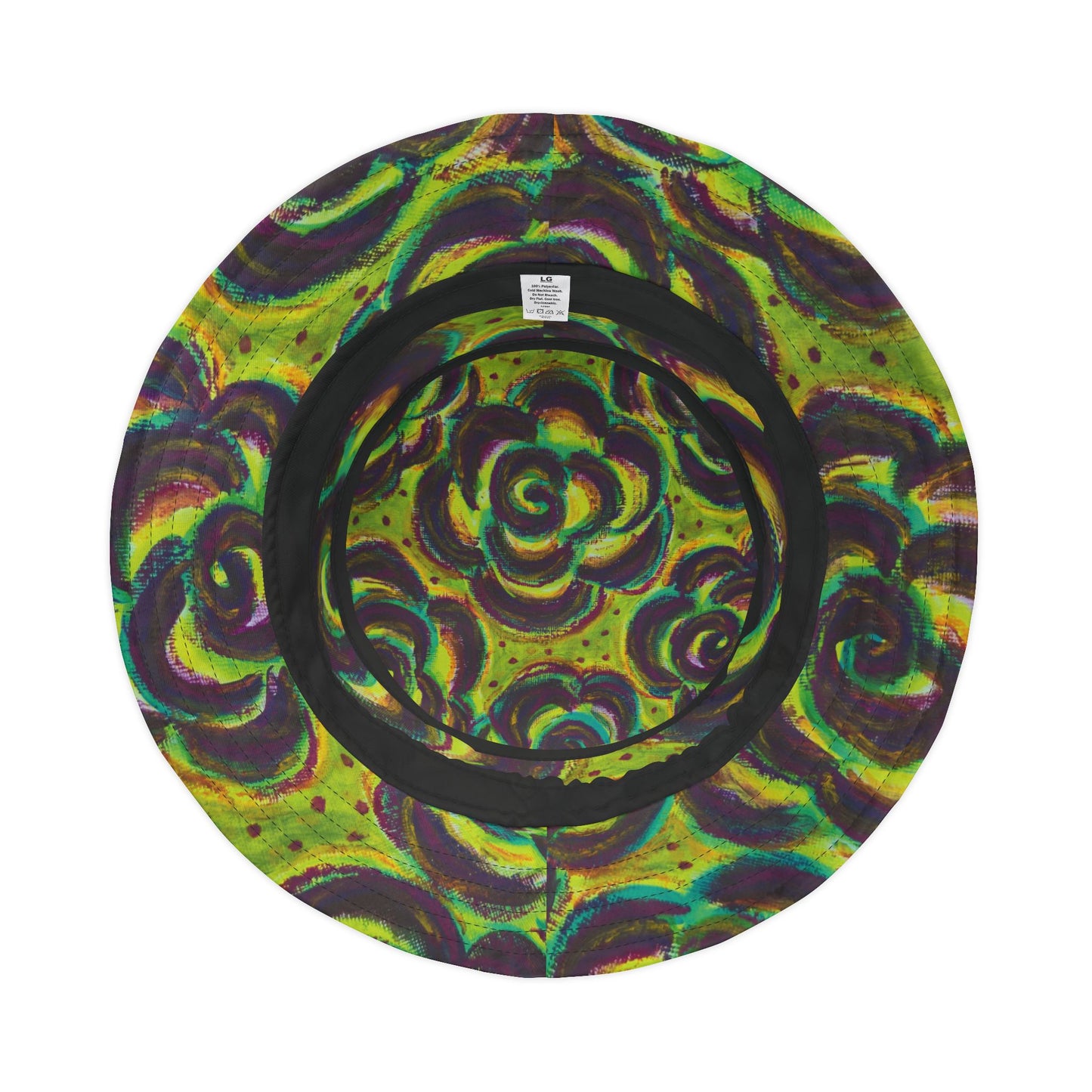 Art Bucket Hat - Peridot Roses
