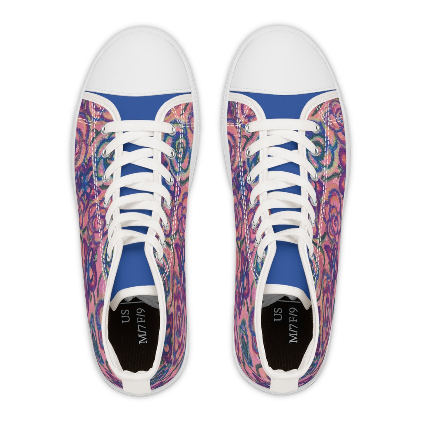 Art High Top Sneakers - Mystical Roses