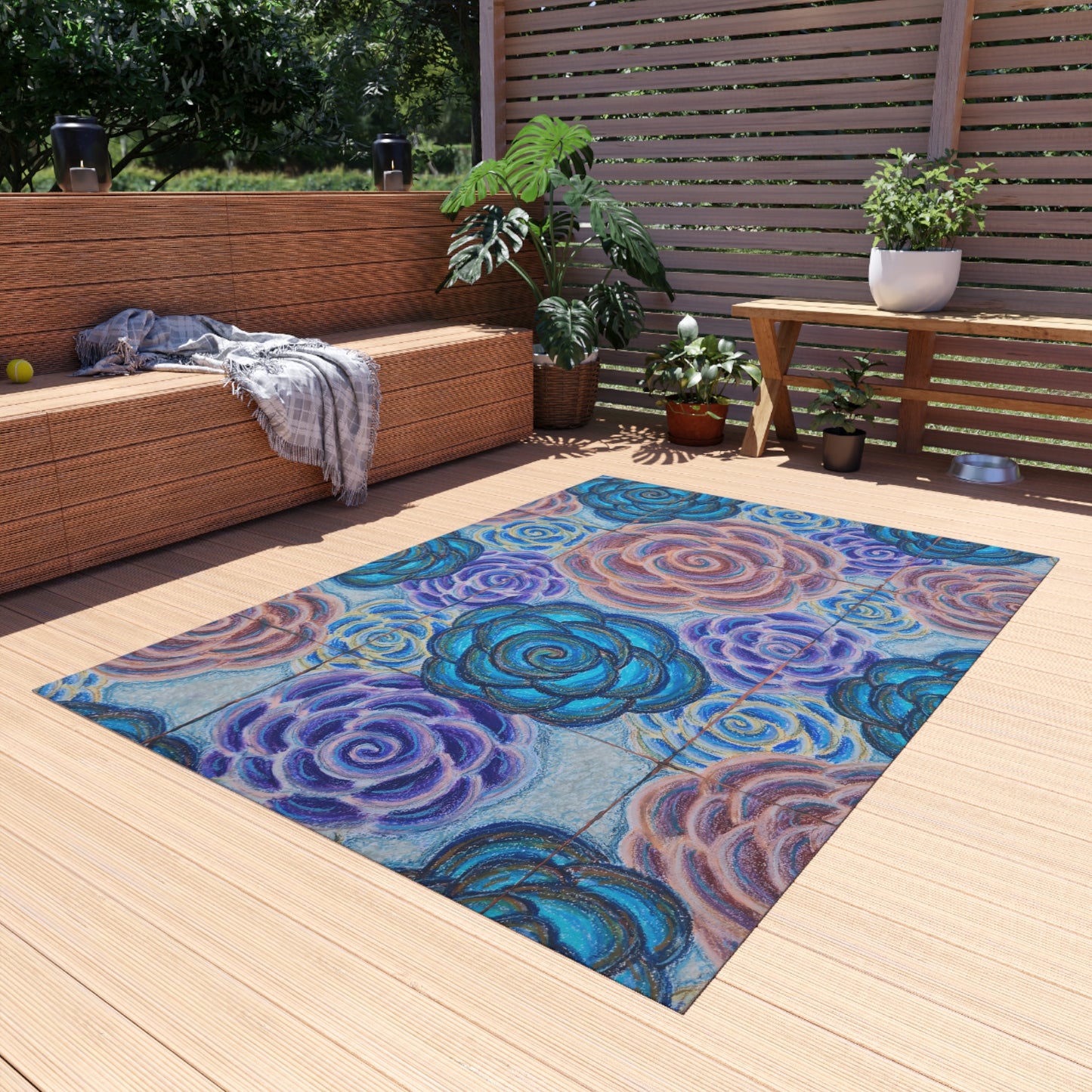 Art Rug - Hometown Roses