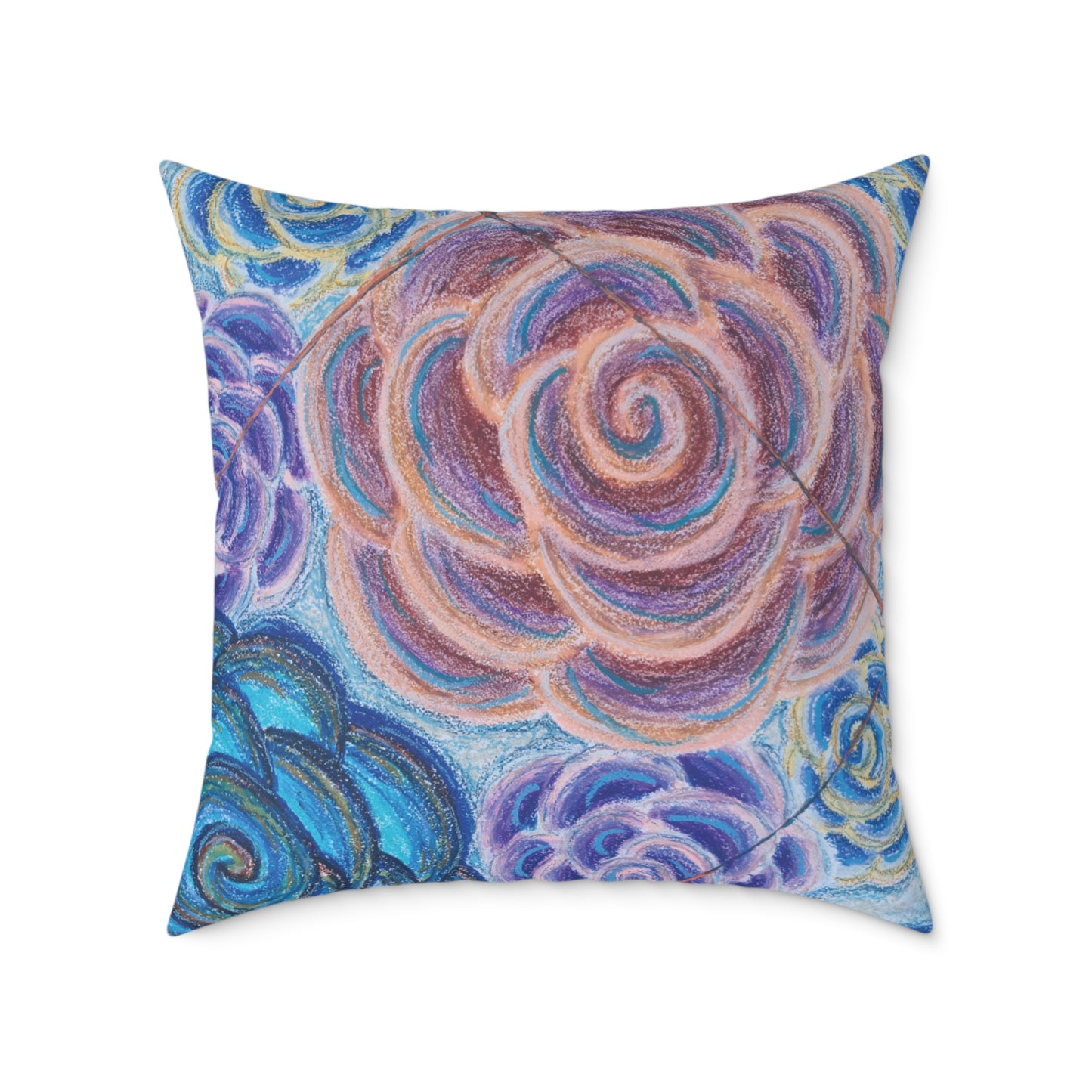 Art Pillow - Hometown Roses