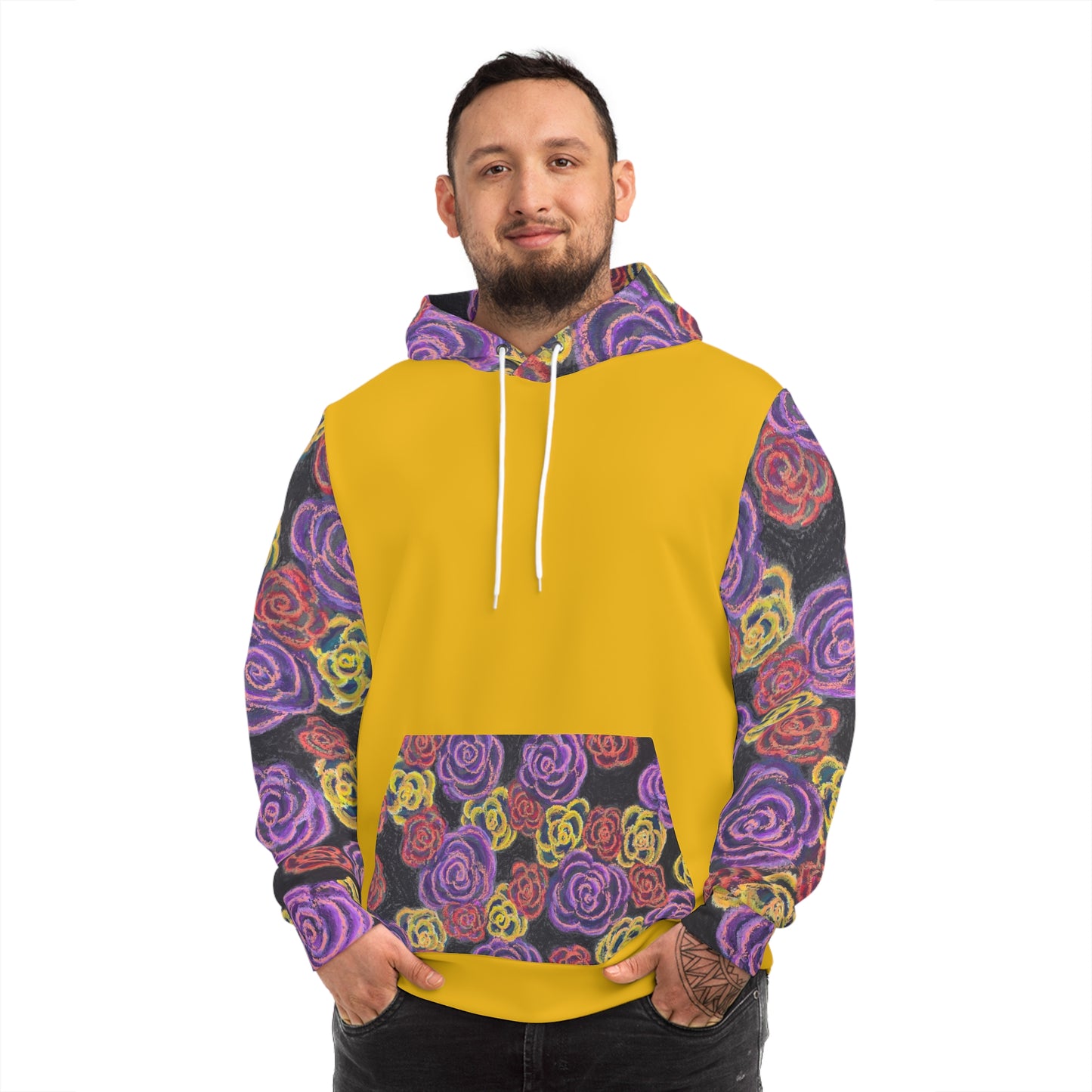 Art Hoodie - Midnight Roses