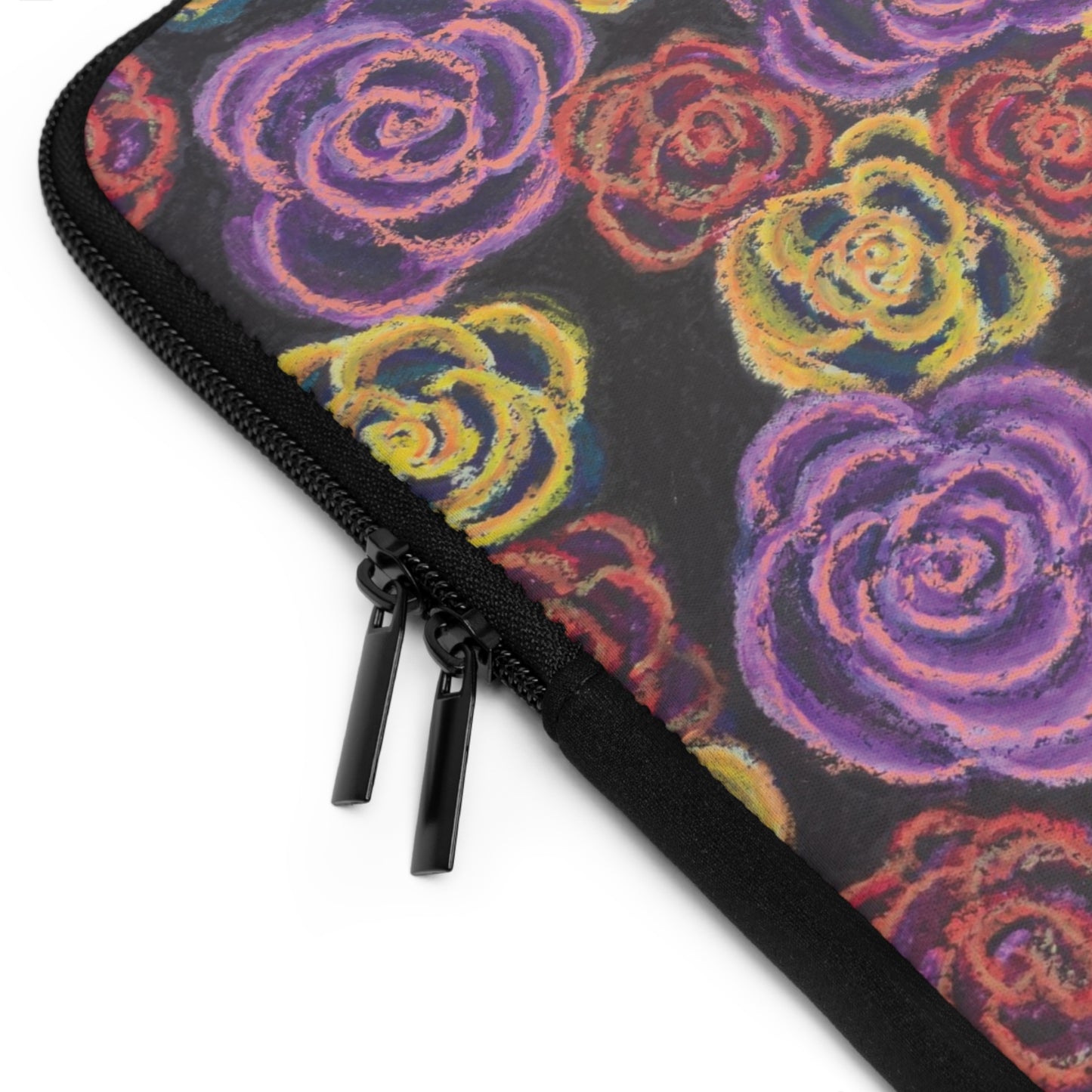 Art Laptop/Tablet Sleeve - Midnight Roses