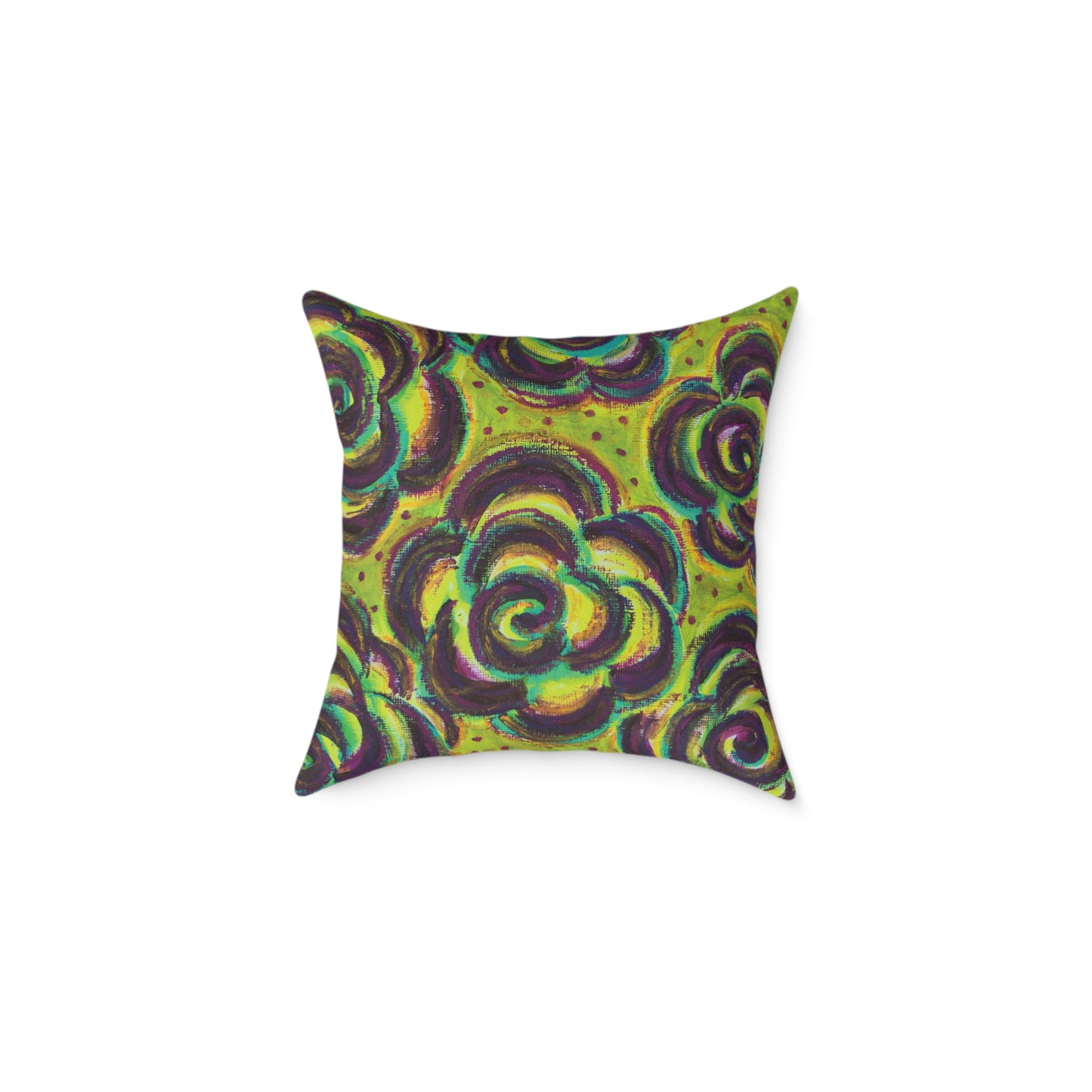 Art Pillow - Peridot Roses
