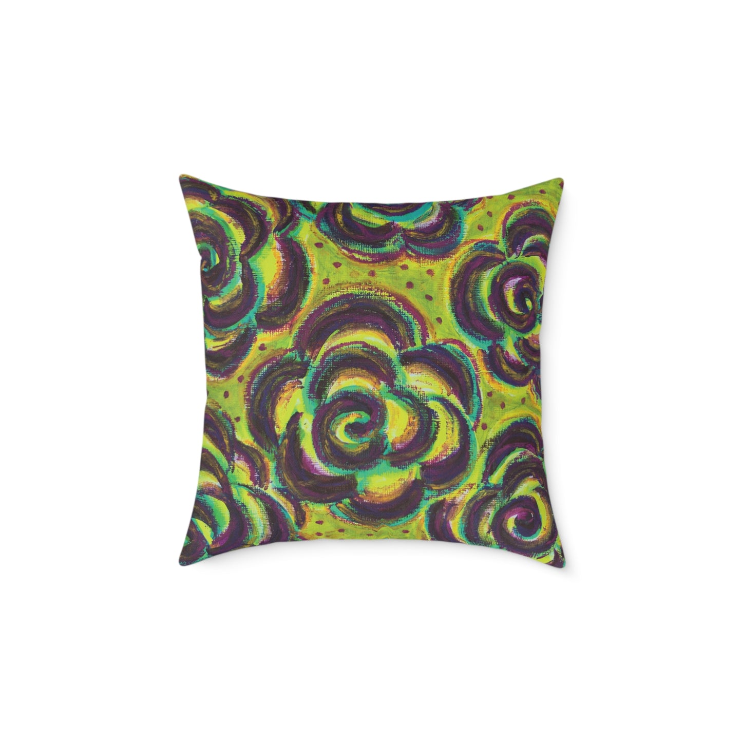 Art Pillow - Peridot Roses
