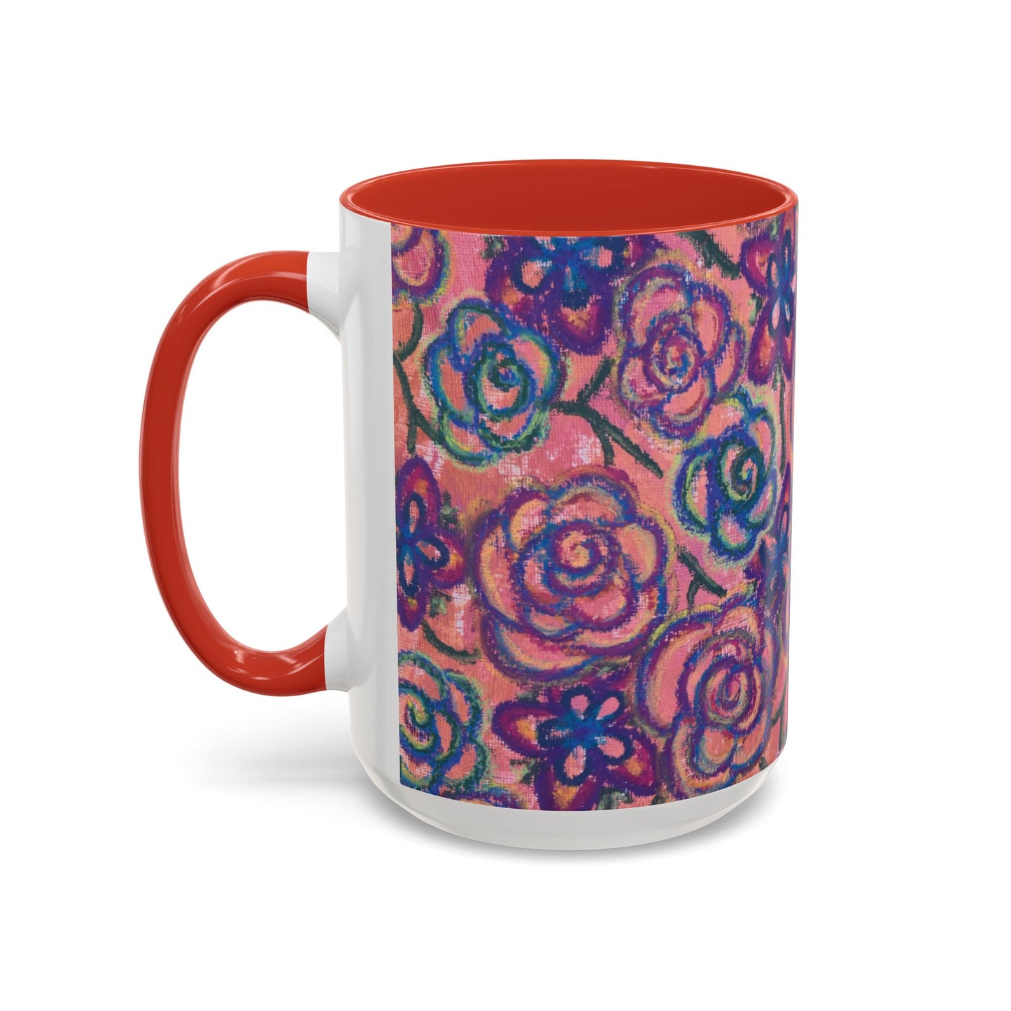Art Accent Mug - Mystical Roses