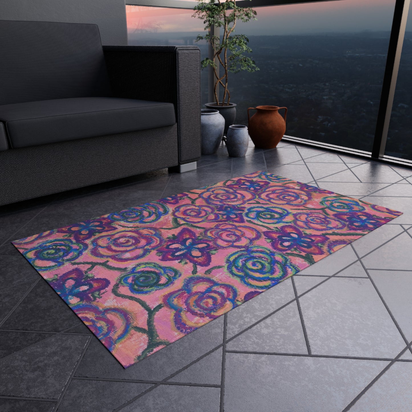 Art Rug - Mystical Roses