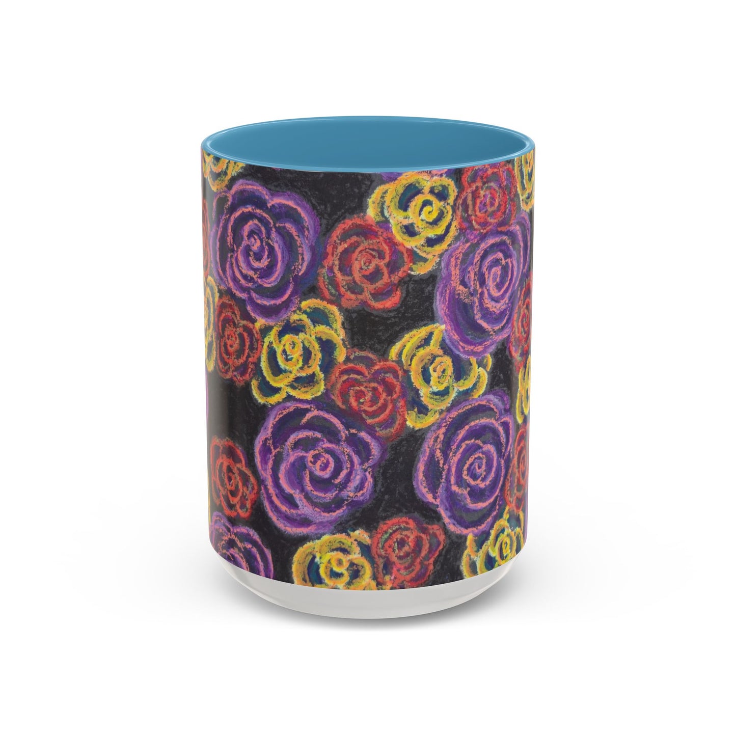 Art Accent Mug - Midnight Roses