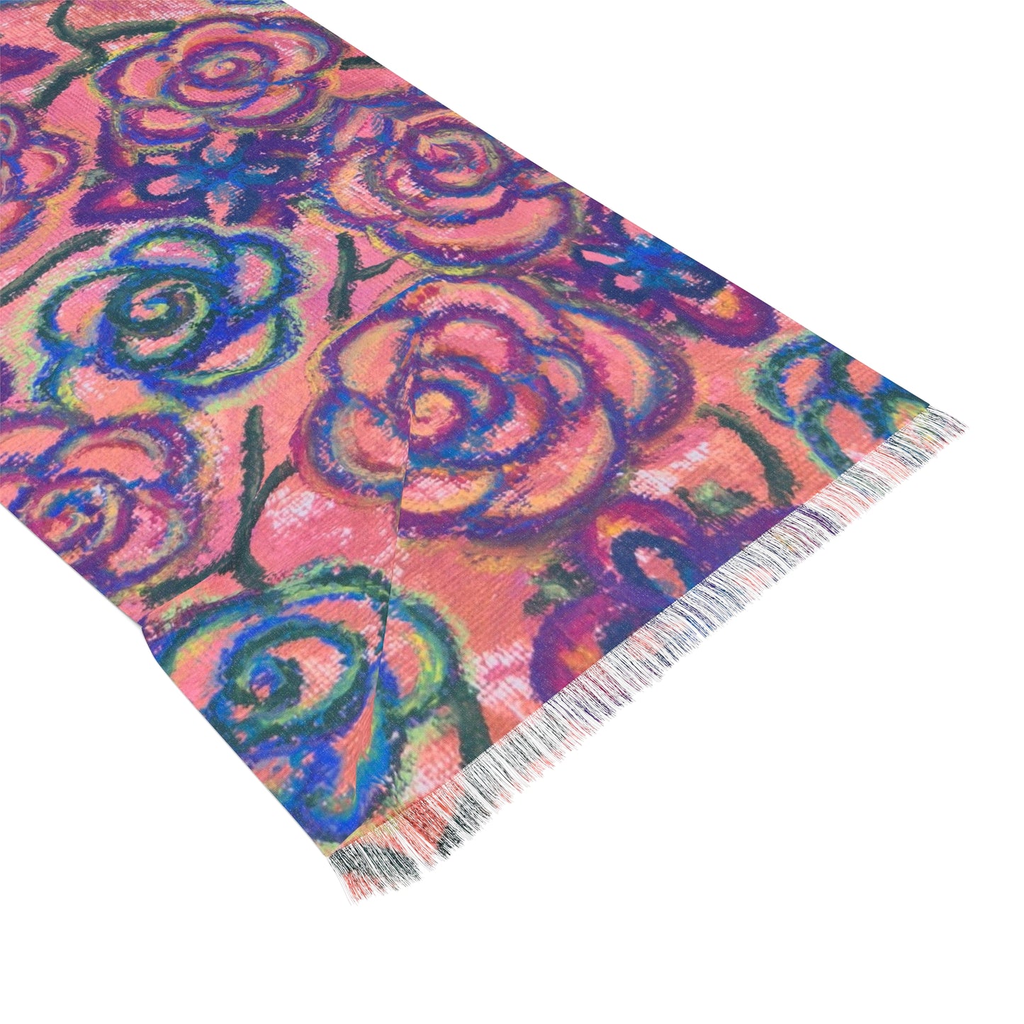Art Scarf - Mystical Roses