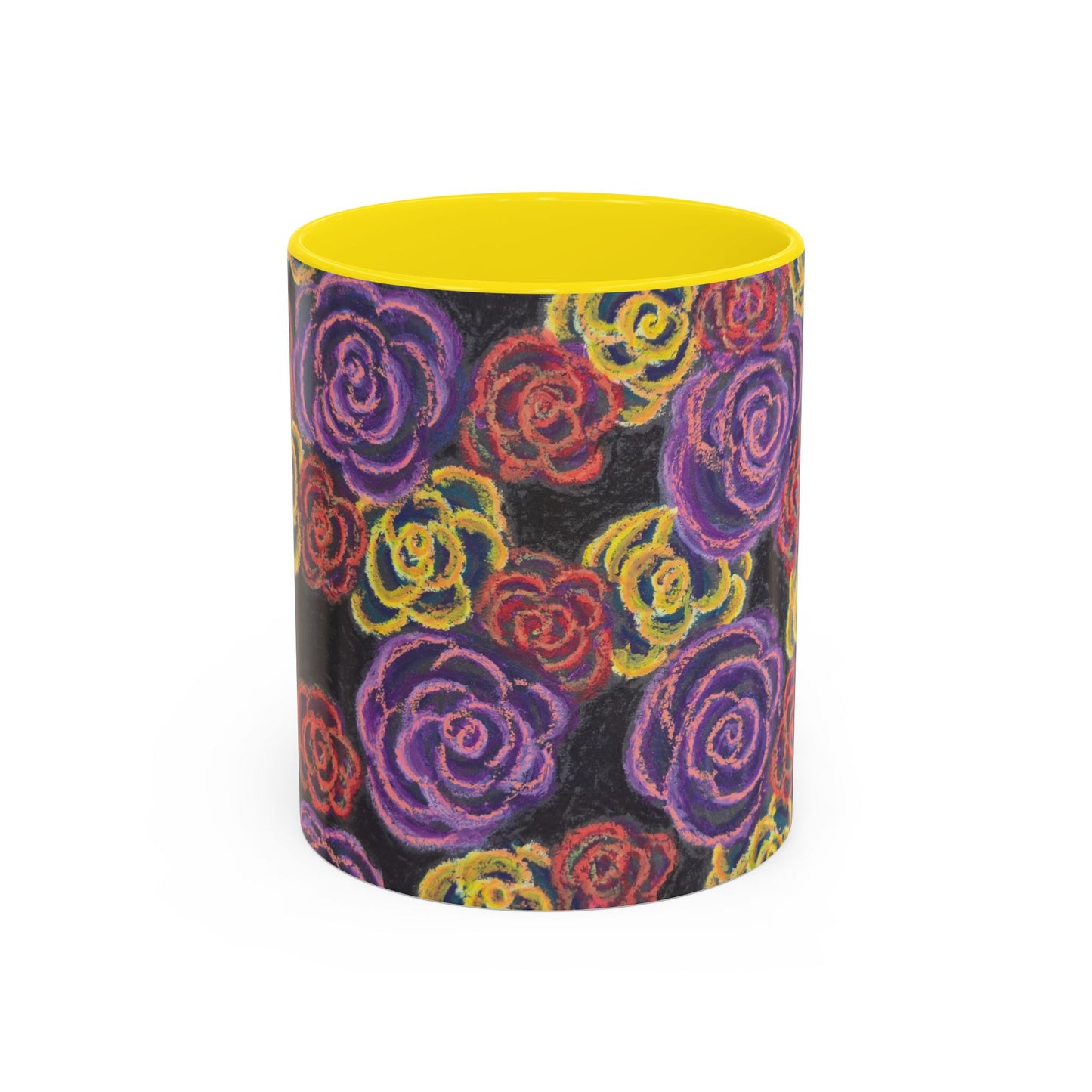 Art Accent Mug - Midnight Roses