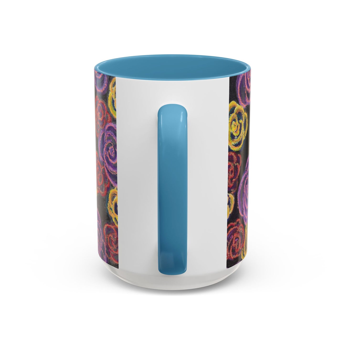 Art Accent Mug - Midnight Roses