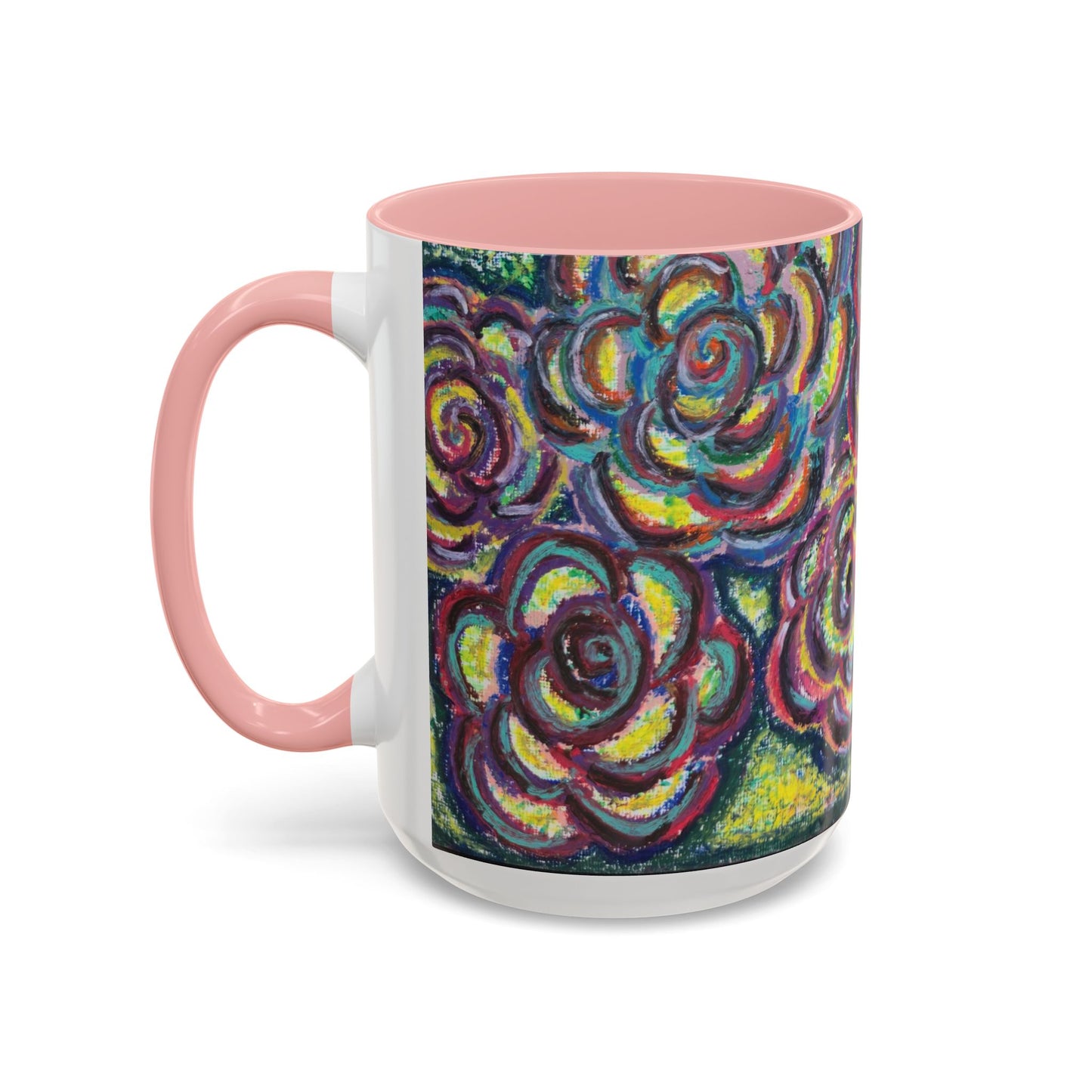 Art Accent Mug - Garden Roses
