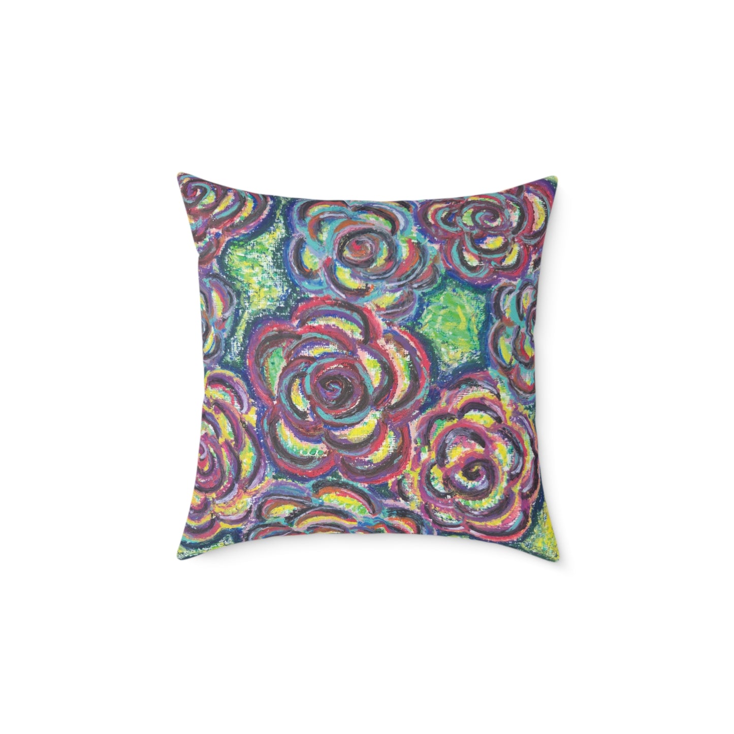 Art Pillow - Garden Roses