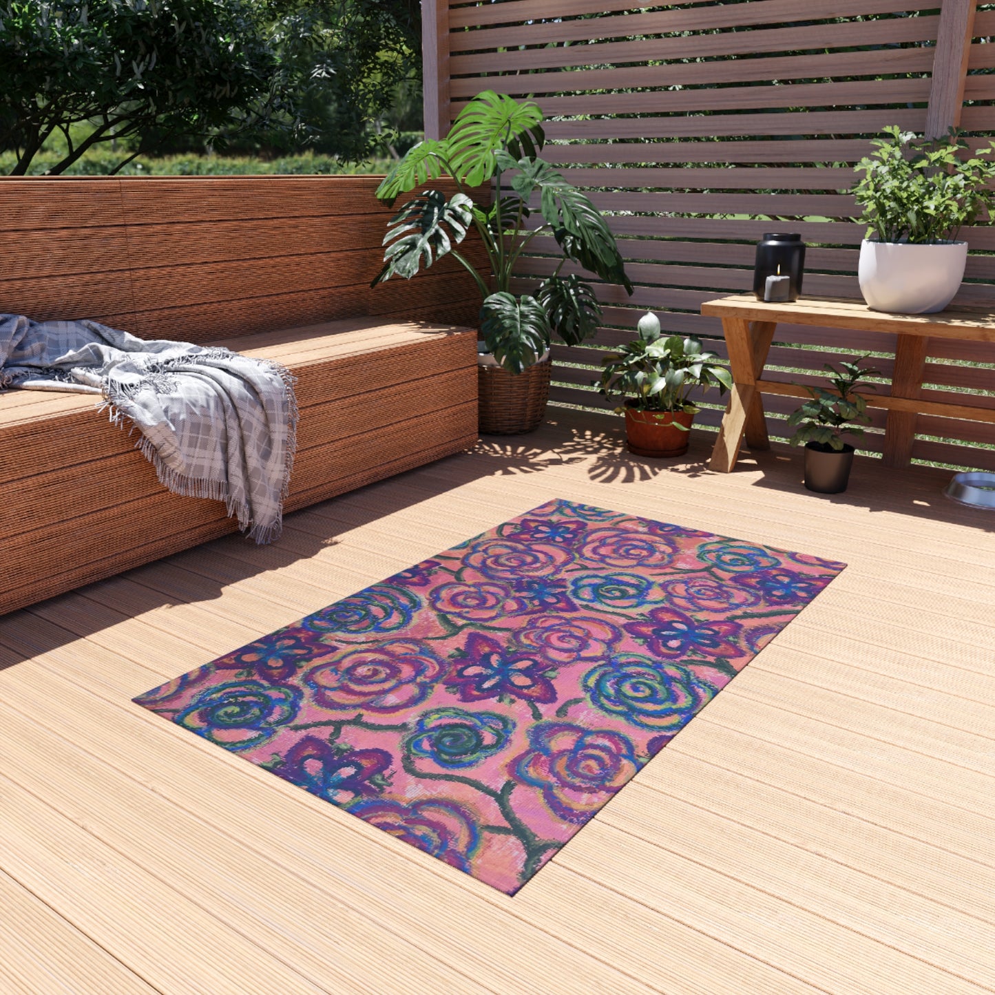 Art Rug - Mystical Roses