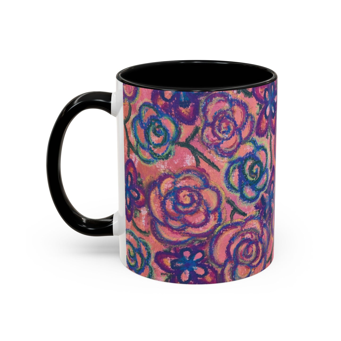 Art Accent Mug - Mystical Roses
