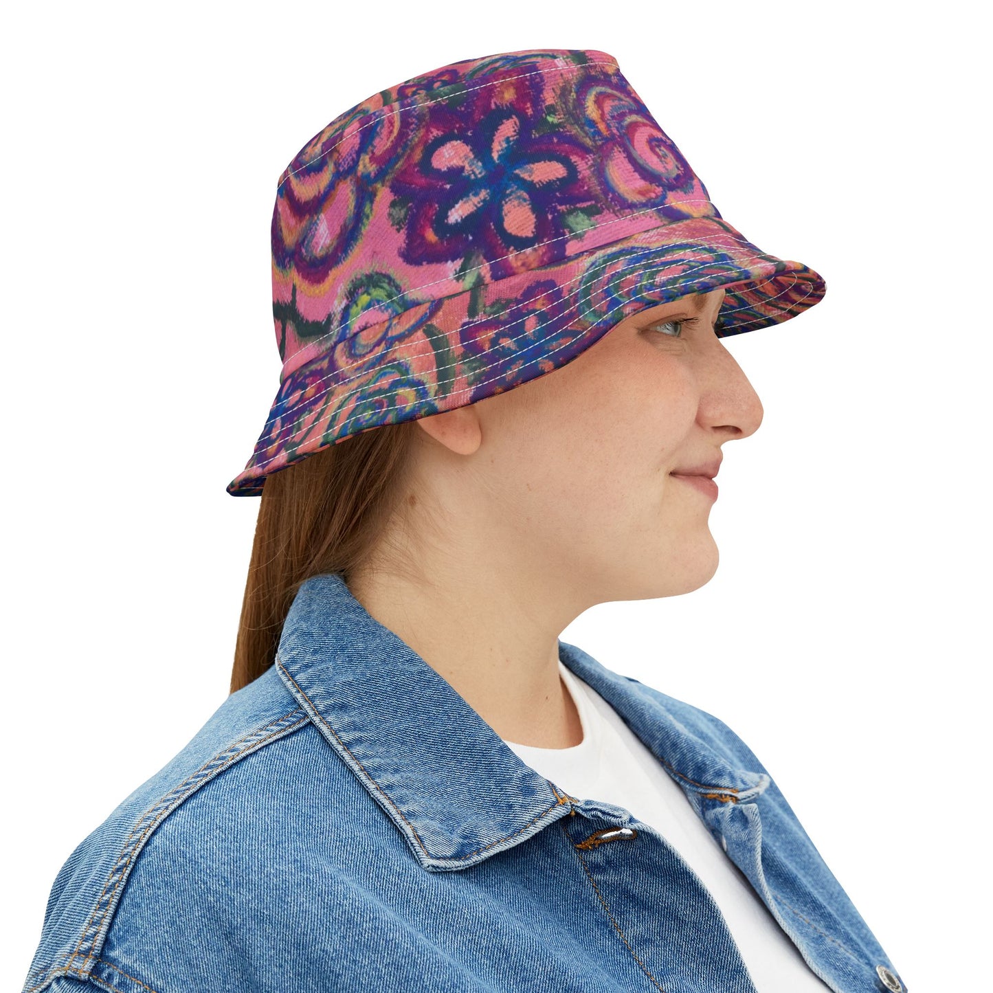 Art Bucket Hat - Mystical Roses