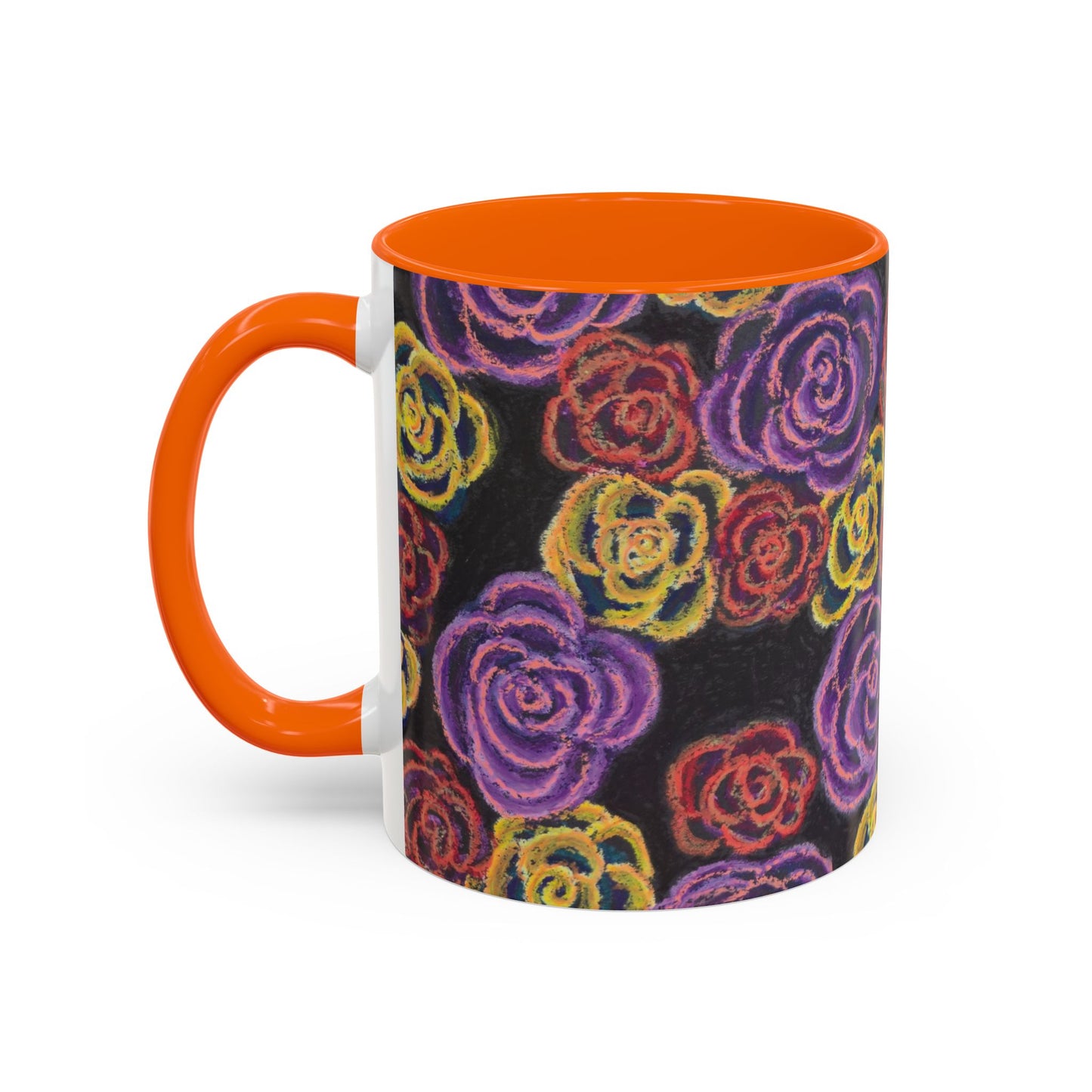 Art Accent Mug - Midnight Roses