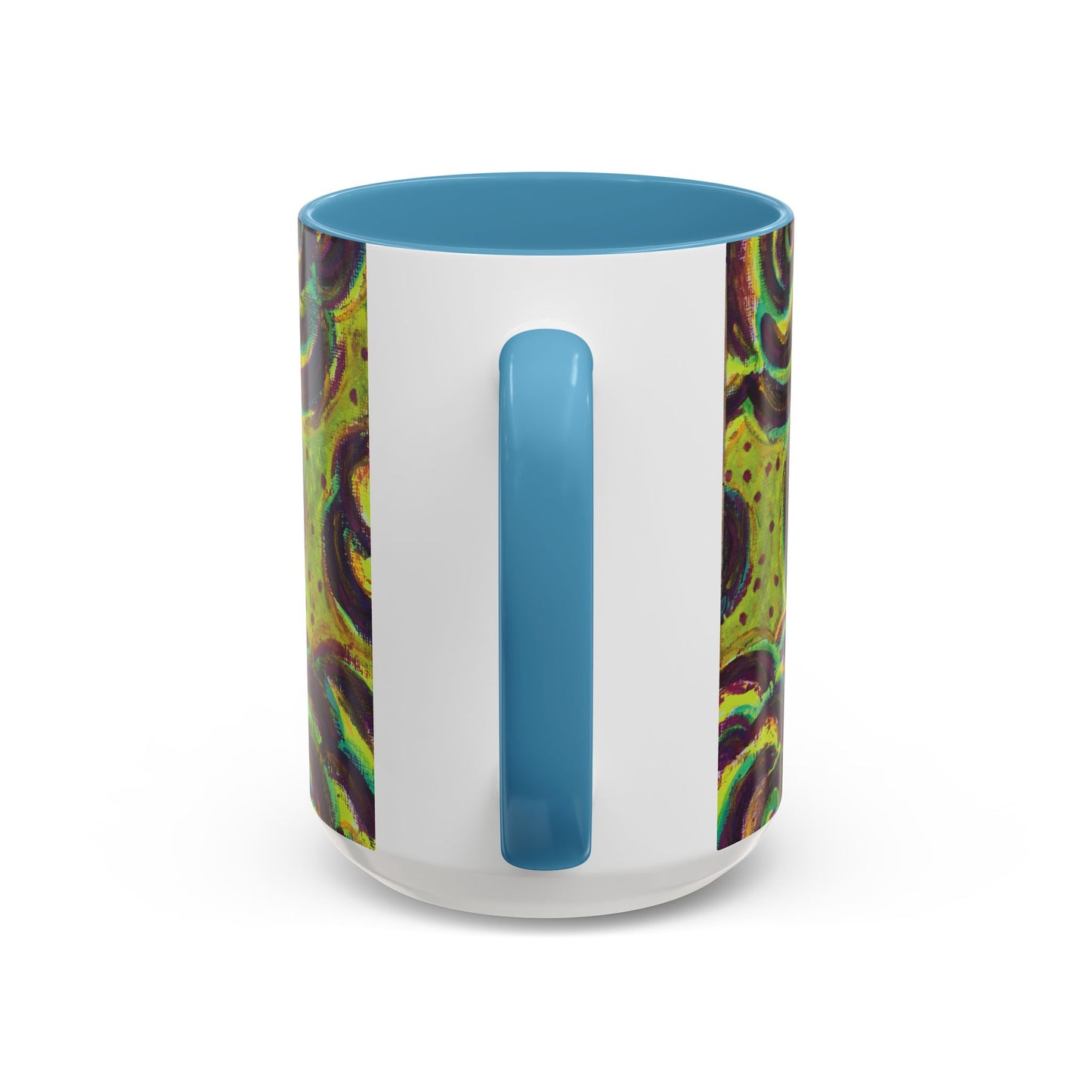 Art Accent Mug -  Peridot Roses