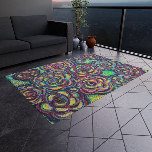 Art Rug - Garden Roses