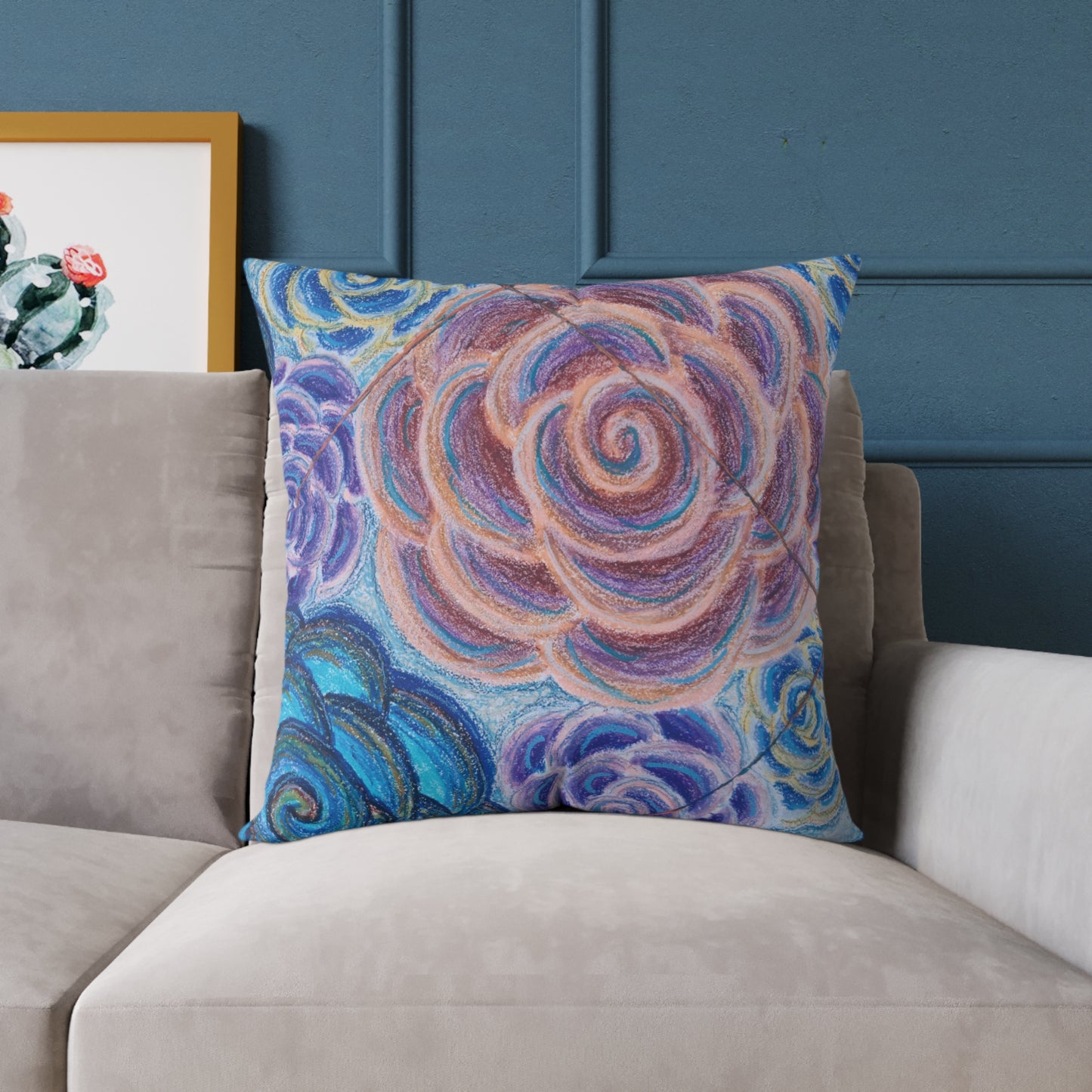 Art Pillow - Hometown Roses