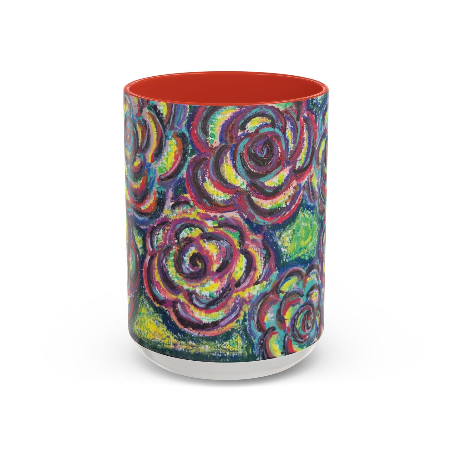 Art Accent Mug - Garden Roses