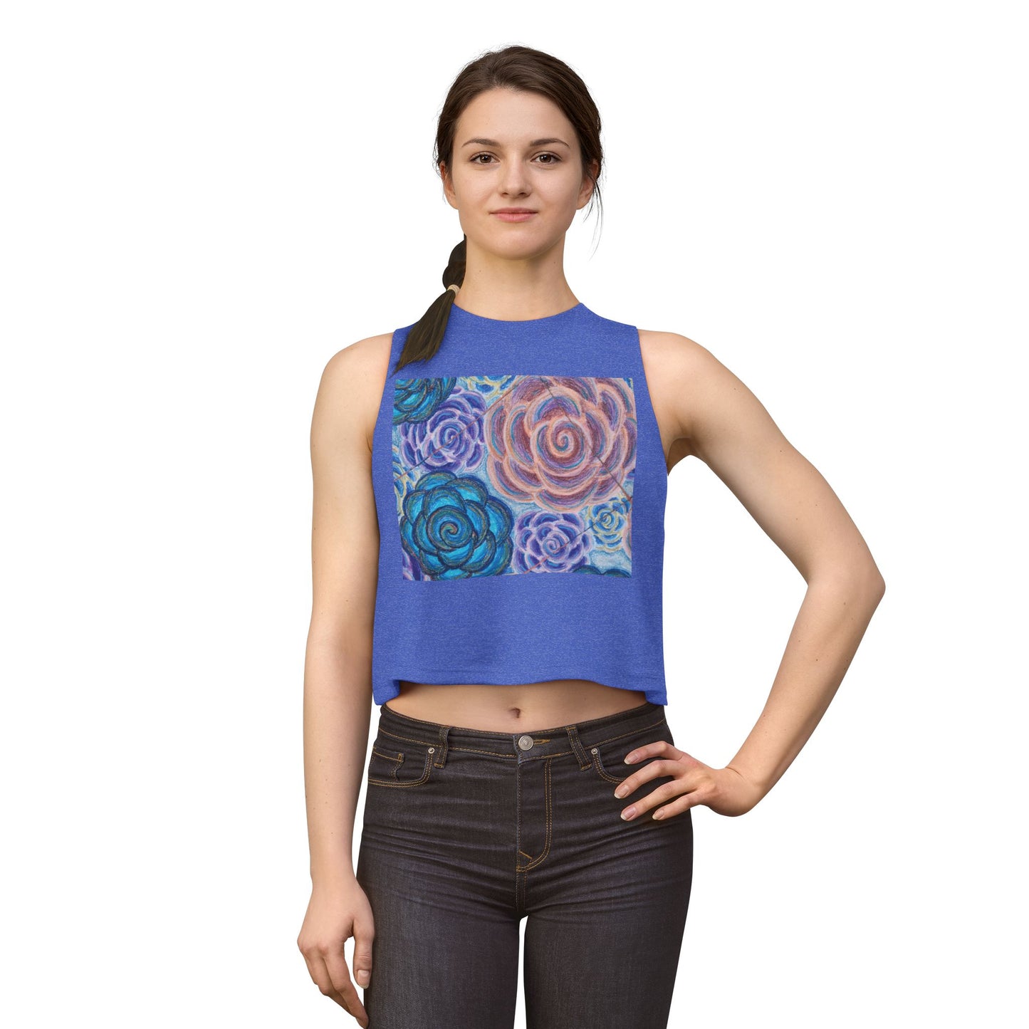 Art Women's Crop Top - Hometown Roses