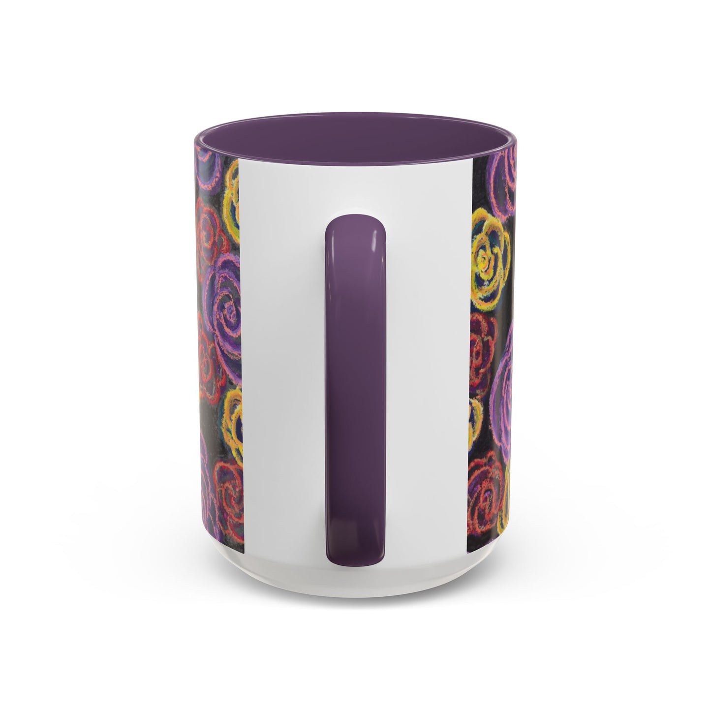Art Accent Mug - Midnight Roses