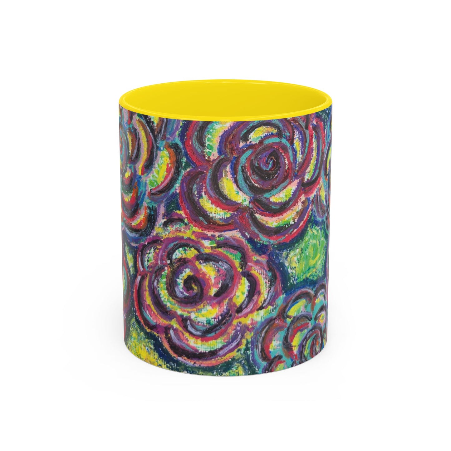 Art Accent Mug - Garden Roses