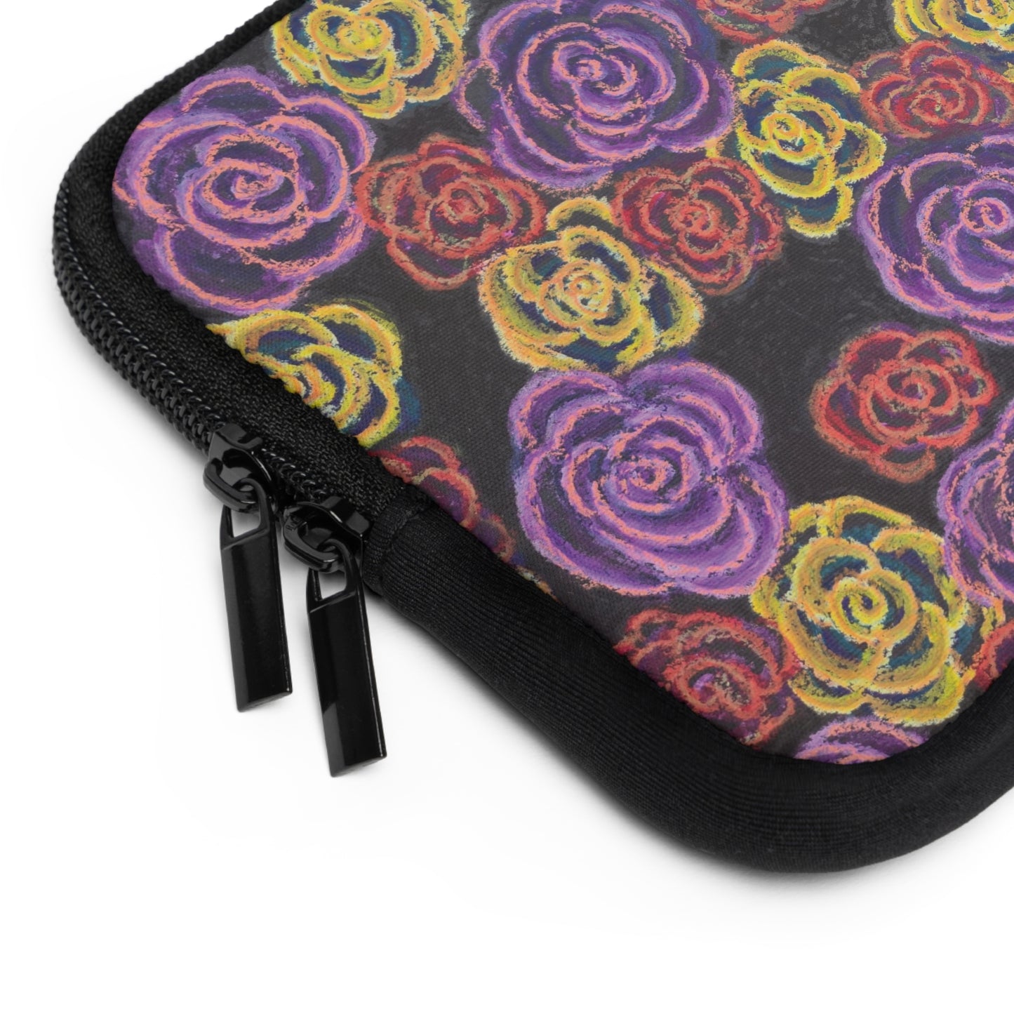 Art Laptop/Tablet Sleeve - Midnight Roses