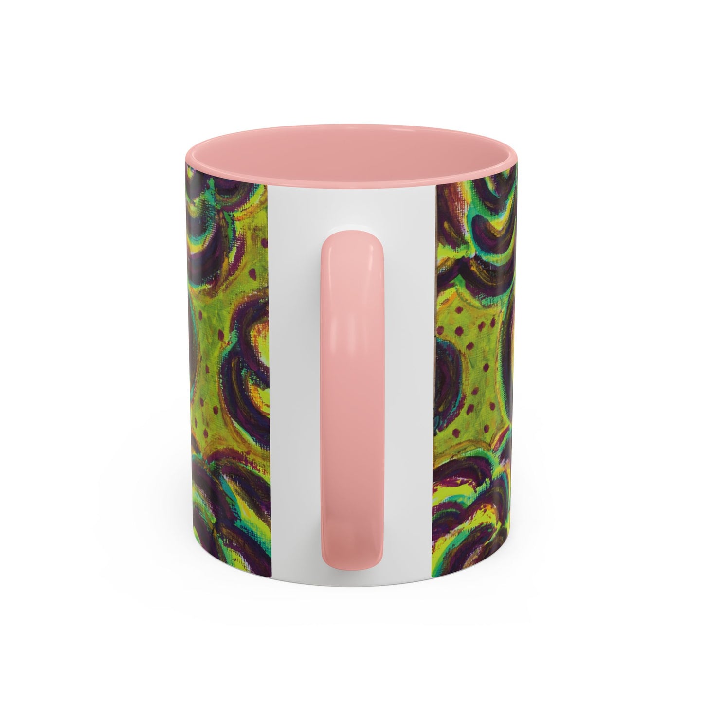 Art Accent Mug -  Peridot Roses