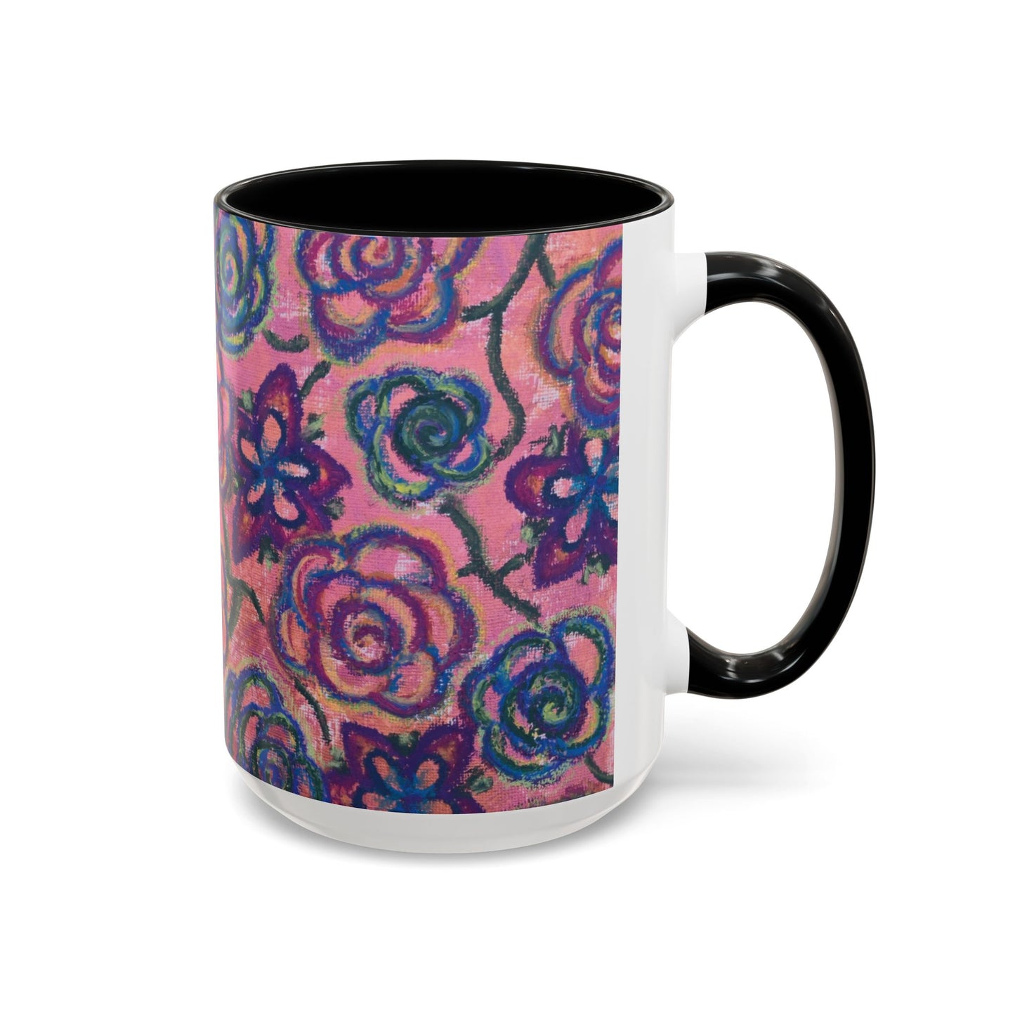 Art Accent Mug - Mystical Roses