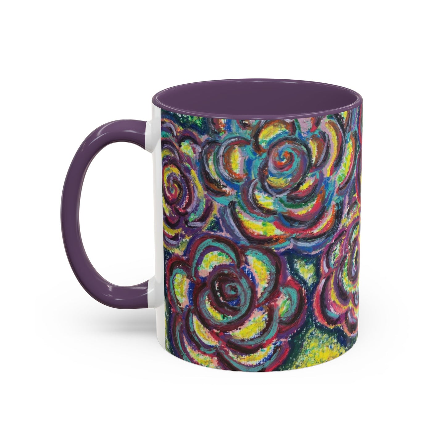 Art Accent Mug - Garden Roses