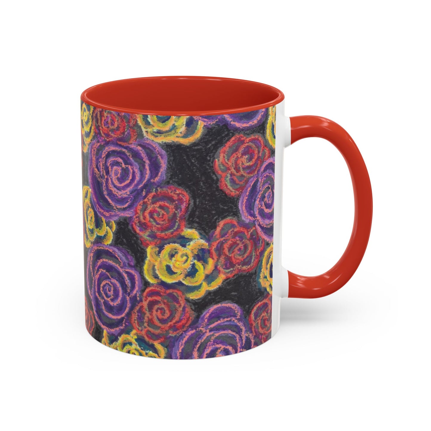 Art Accent Mug - Midnight Roses