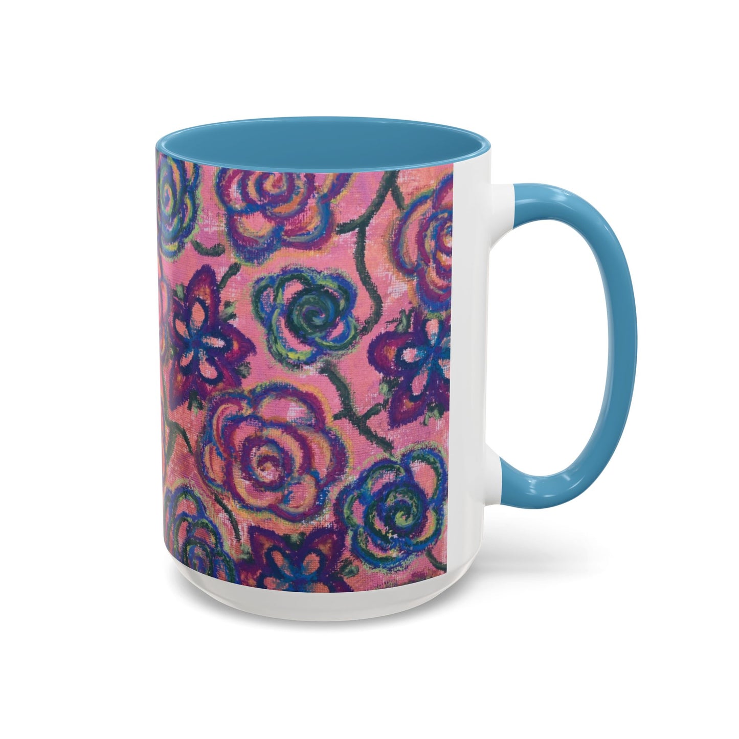 Art Accent Mug - Mystical Roses