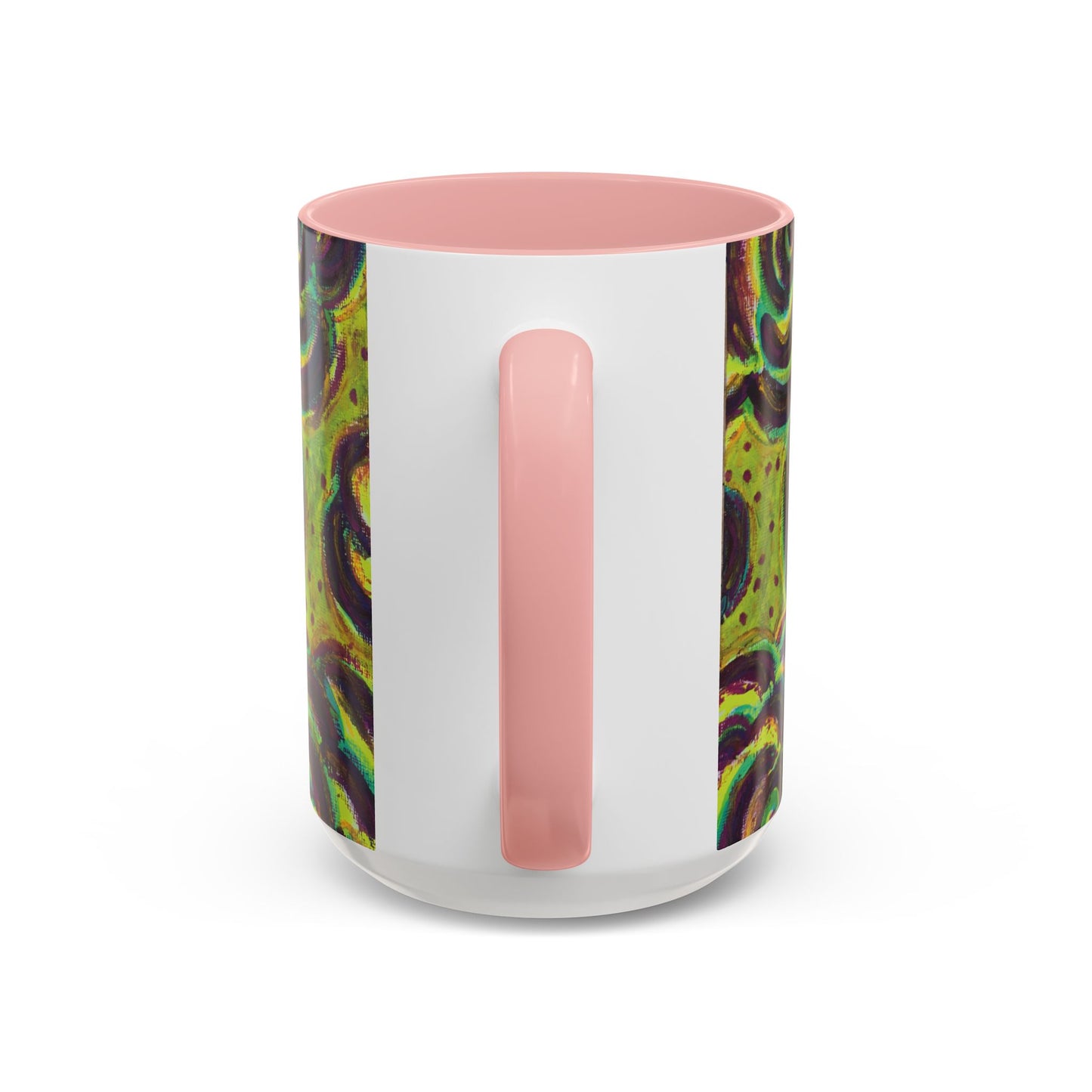 Art Accent Mug -  Peridot Roses