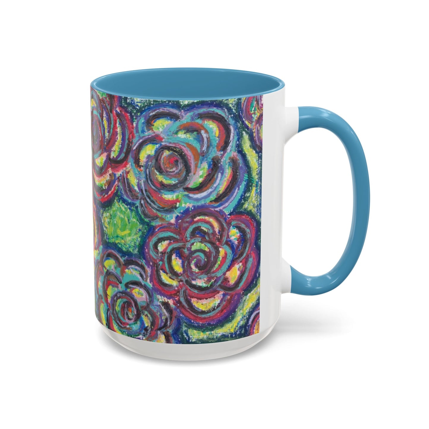 Art Accent Mug - Garden Roses