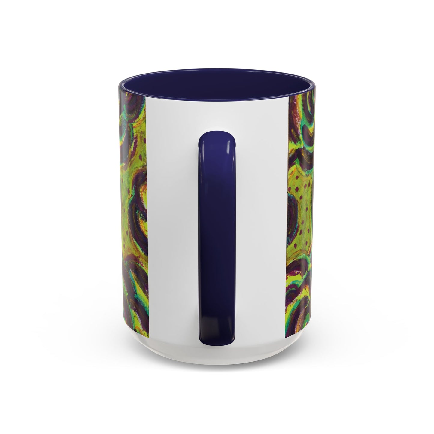 Art Accent Mug -  Peridot Roses