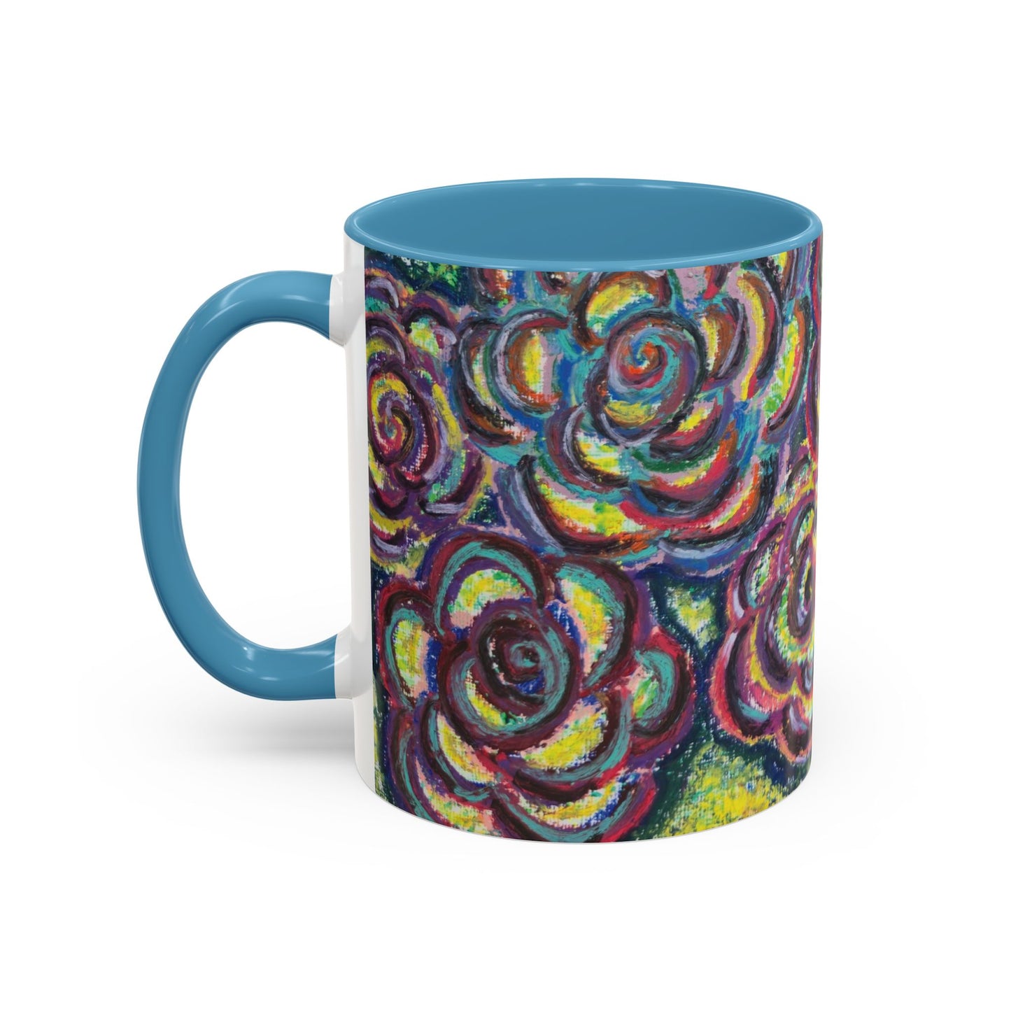 Art Accent Mug - Garden Roses