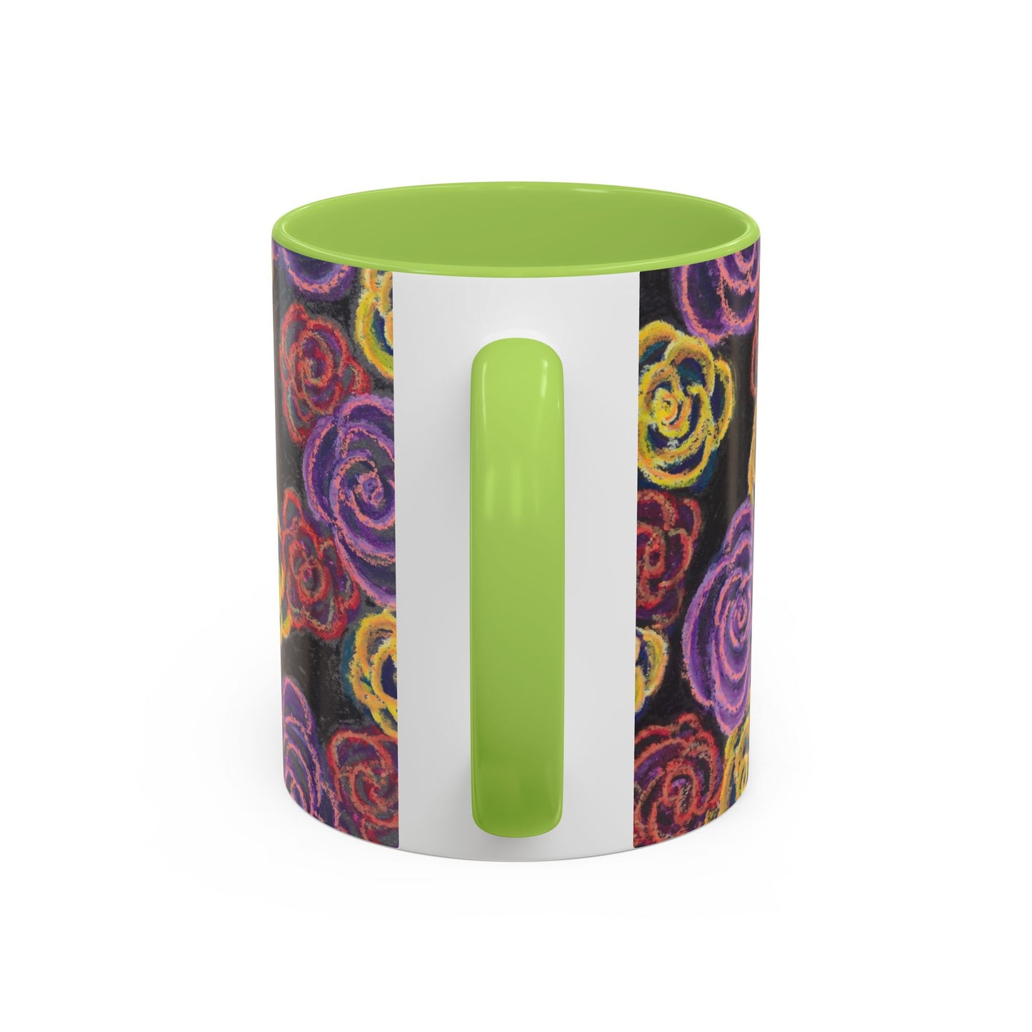 Art Accent Mug - Midnight Roses