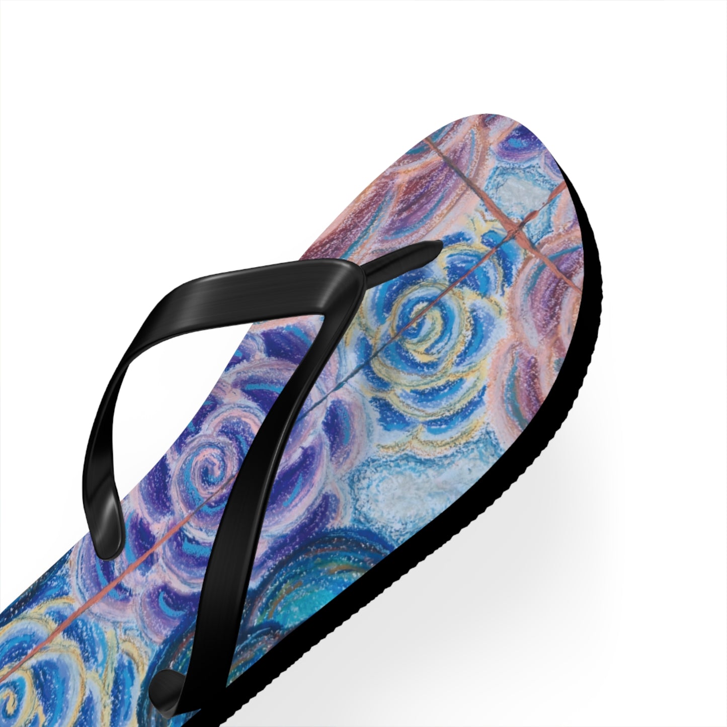 Art Flip Flops - Hometown Roses