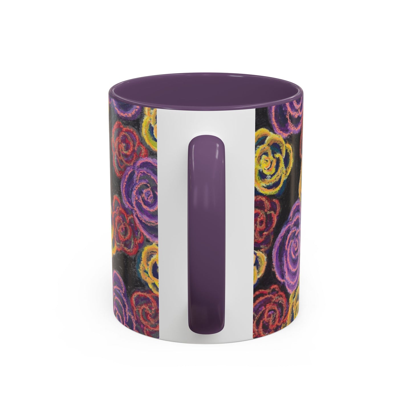 Art Accent Mug - Midnight Roses