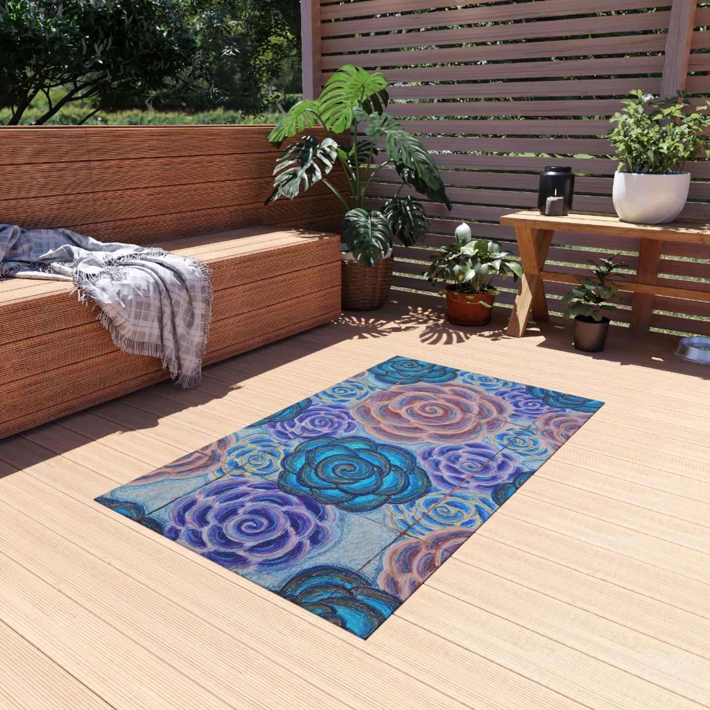 Art Rug - Hometown Roses