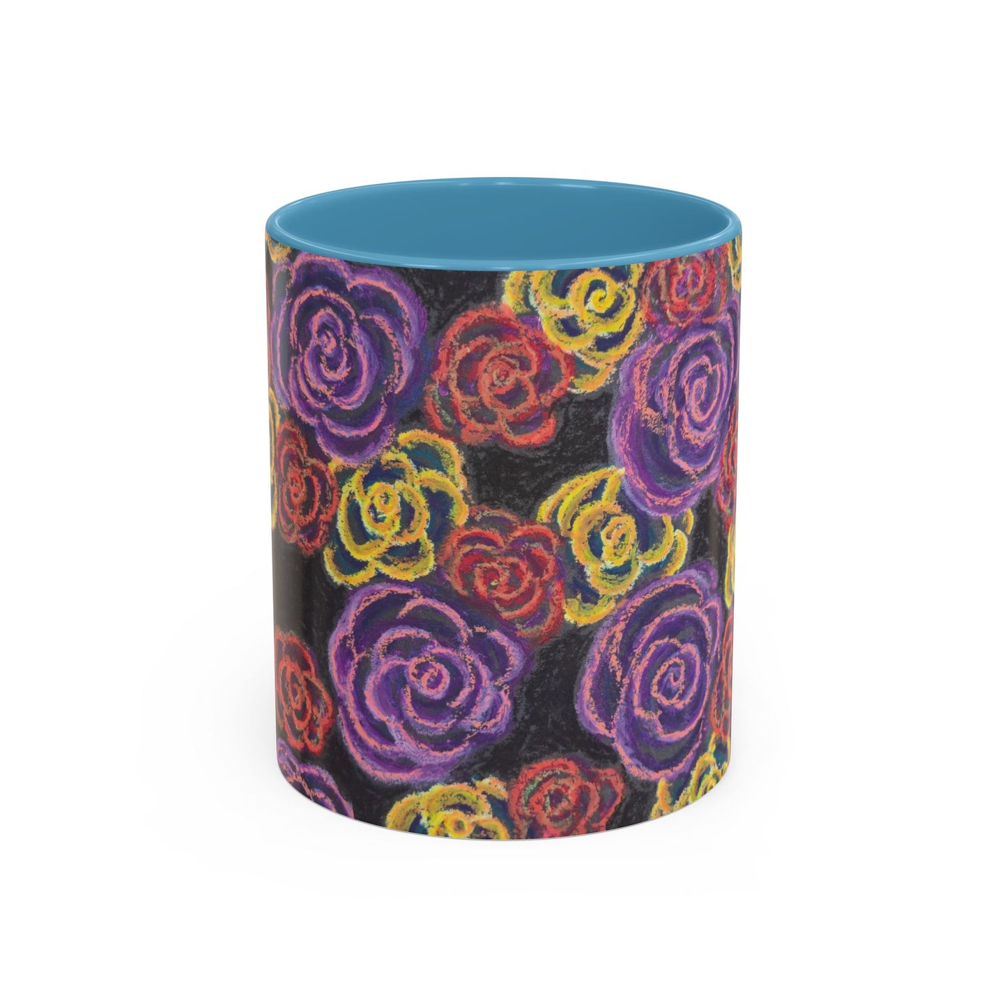 Art Accent Mug - Midnight Roses